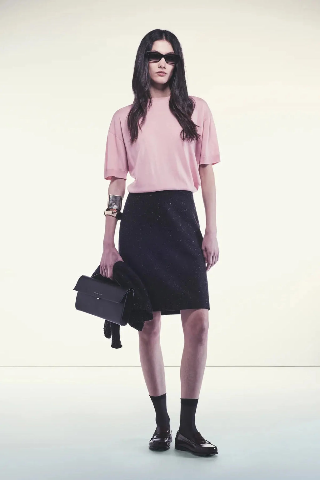 Liviana Conti Gonna Saba in panno di cashmere mod F5WM65 AI25 Liviana Conti