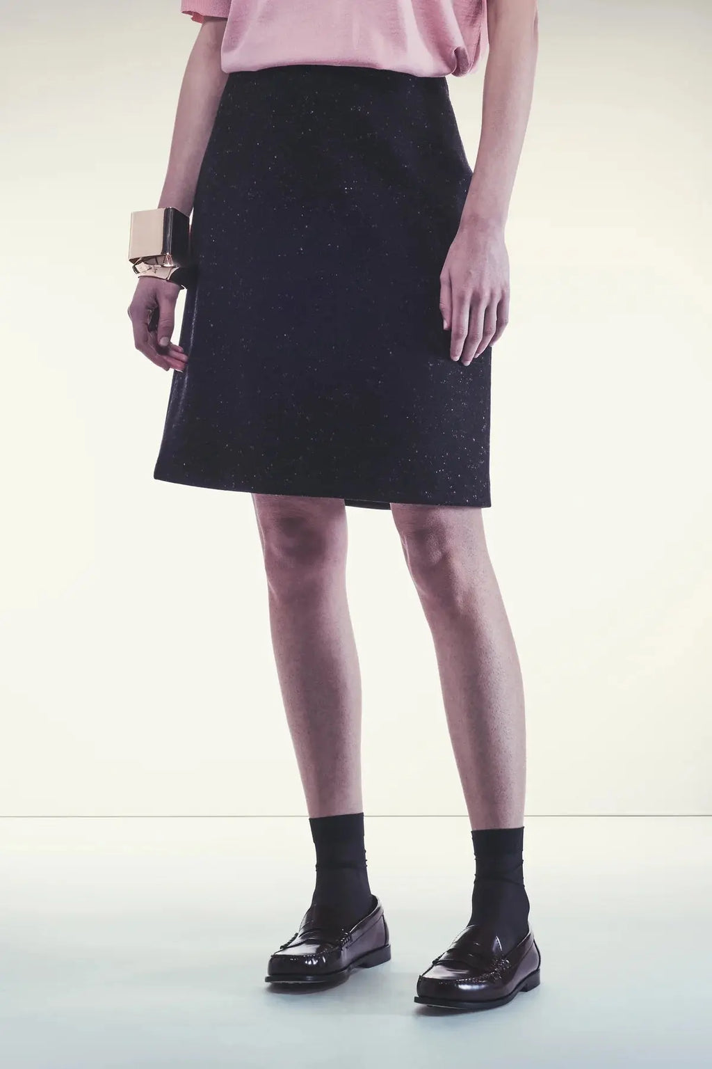 Liviana Conti Gonna Saba in panno di cashmere mod F5WM65 AI25 Liviana Conti