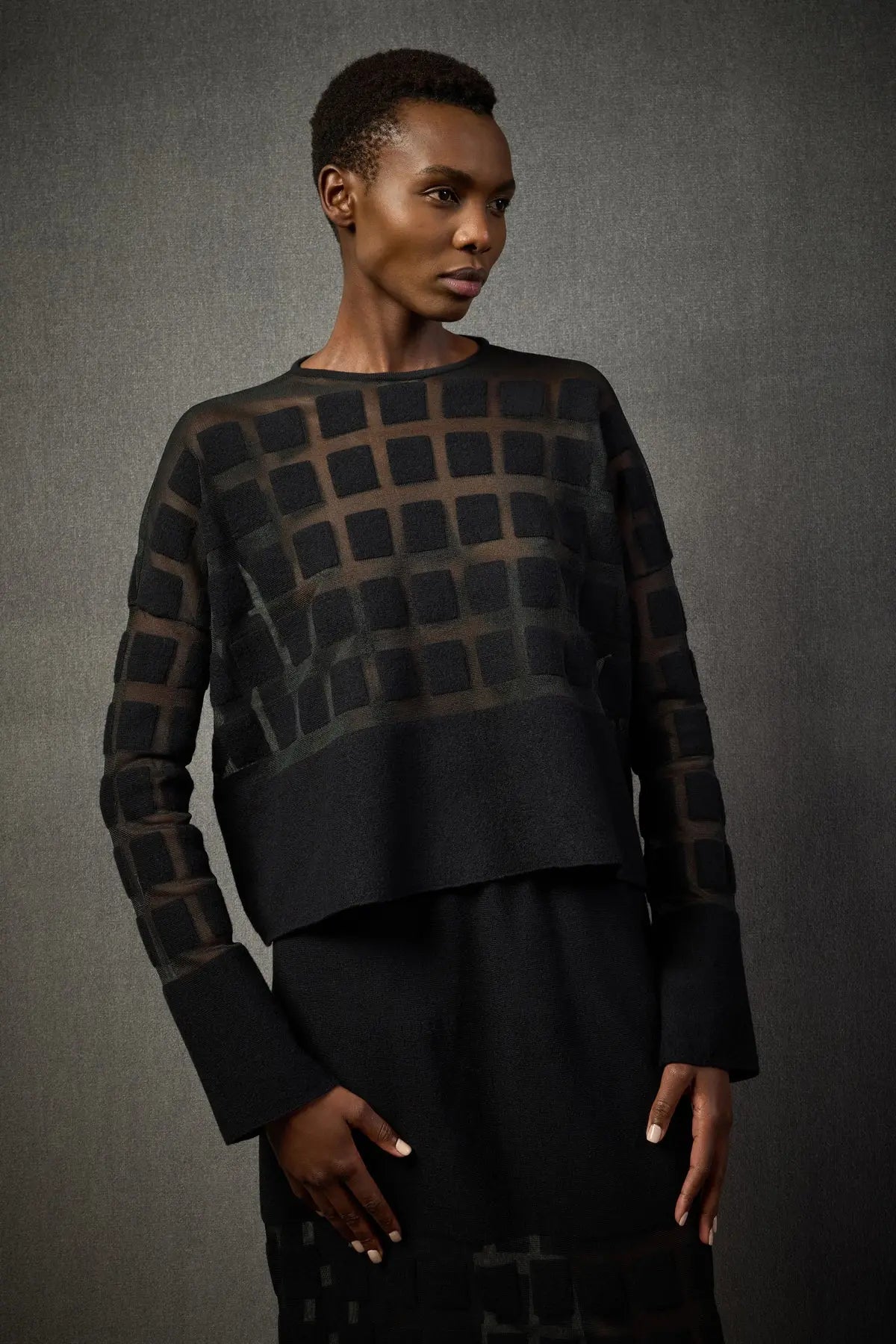 Liviana Conti Maglia Ashton con dettagli trasparenti mod L5WA79 AI25 Liviana Conti