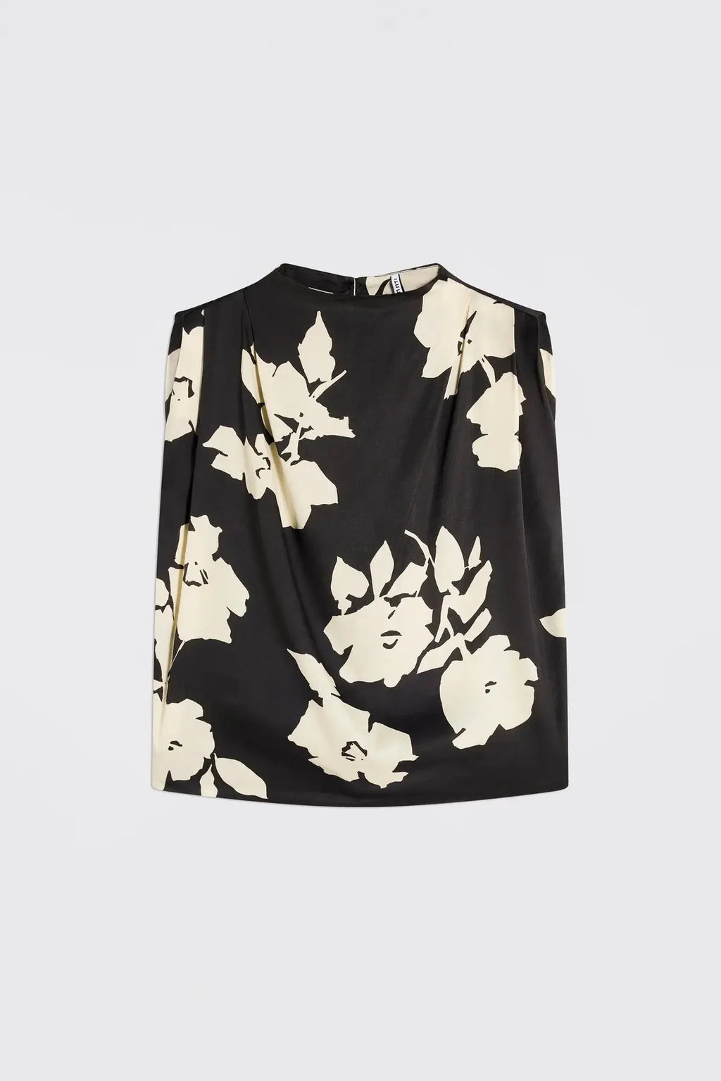 Liviana Conti Top Kim in raso di viscosa stampato mod F5WU21 AI25 Liviana Conti