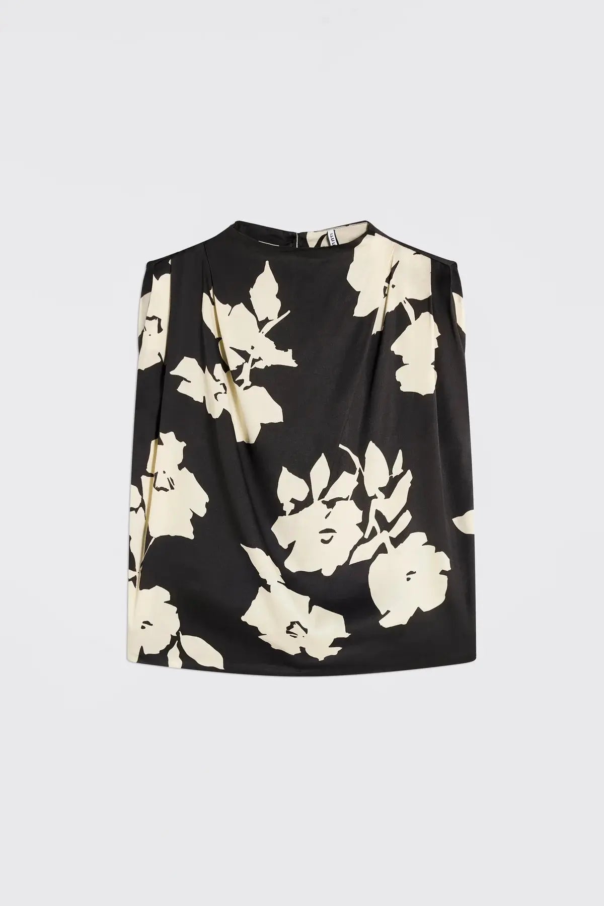 Liviana Conti Top Kim in raso di viscosa stampato mod F5WU21 AI25 Liviana Conti