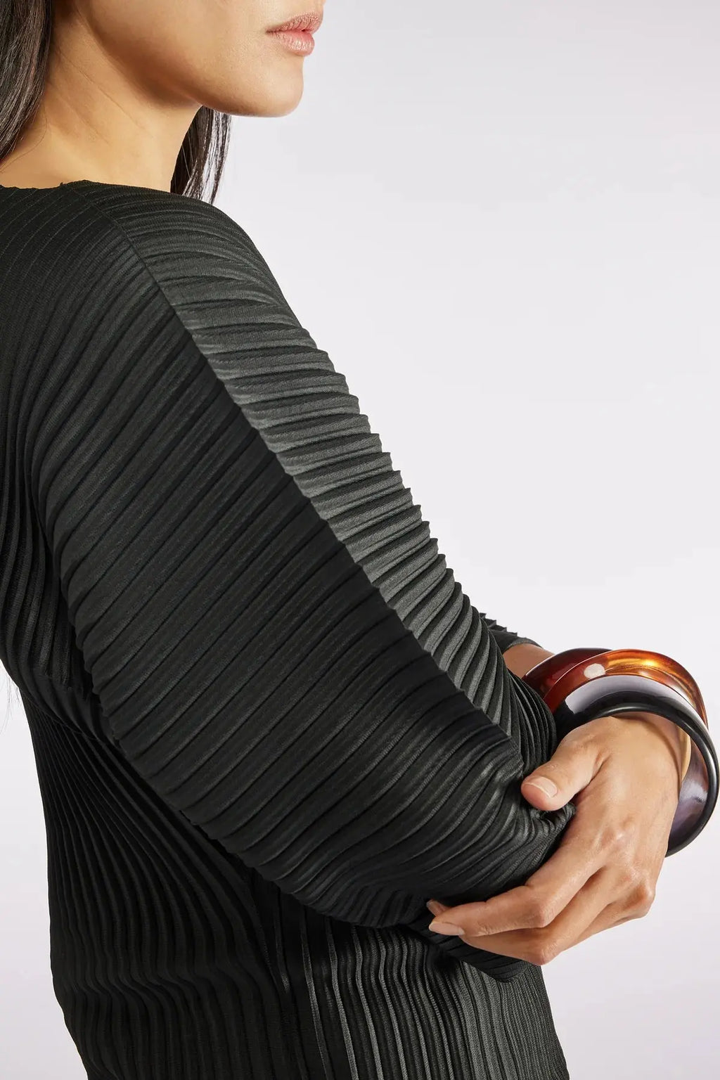 Liviana Conti Top in maglia plissettato mod. F5SG42 PE25 image 2