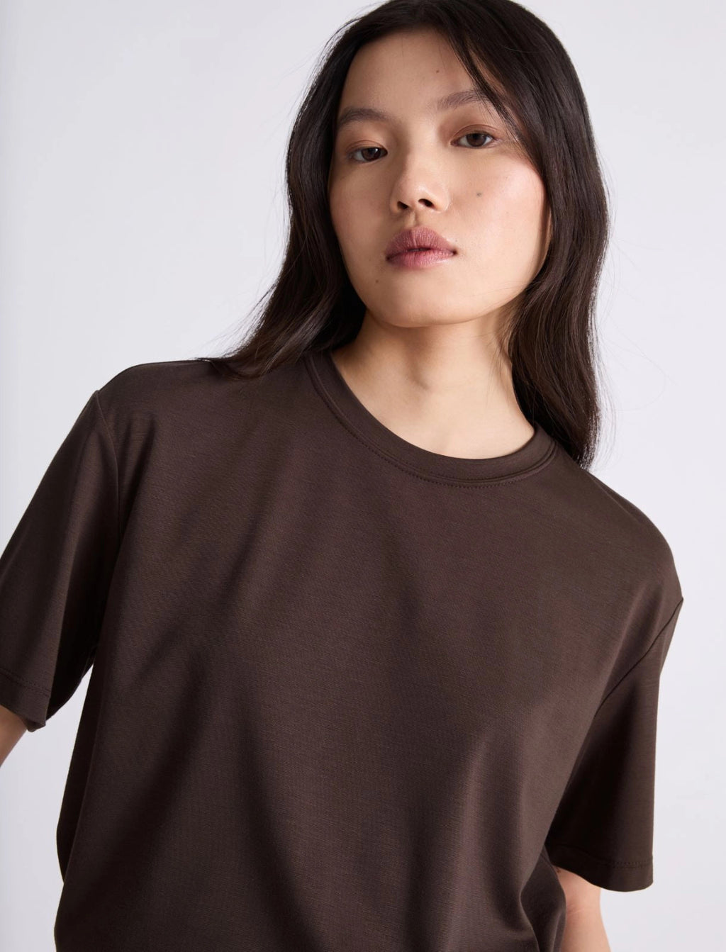 Marella T- shirt boxy punto milano leggero MLILago PE26 Marella