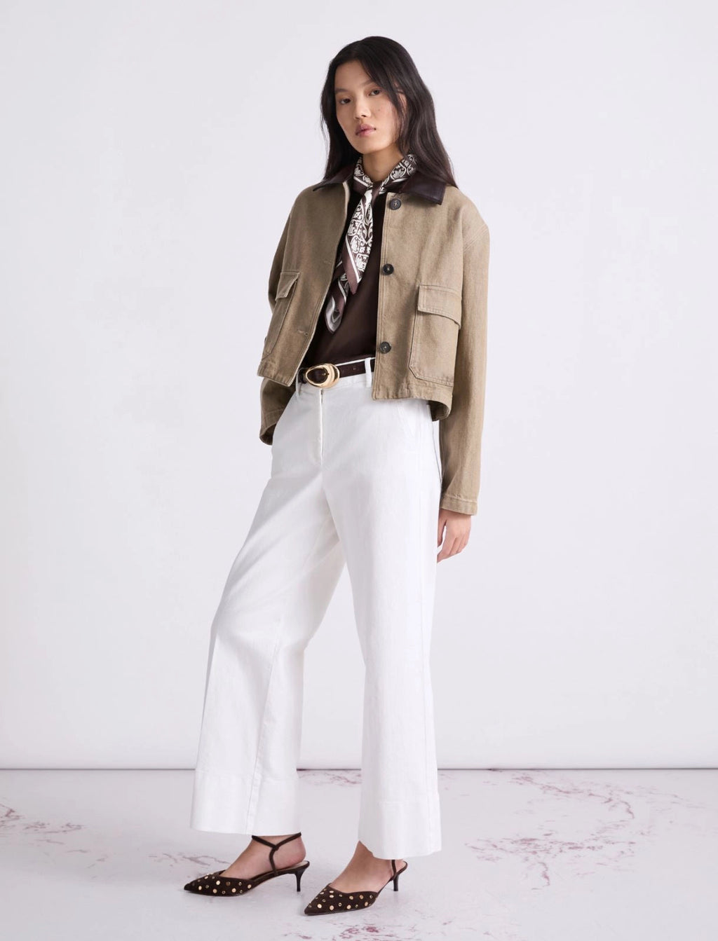 Marella T- shirt boxy punto milano leggero MLILago PE26 Marella