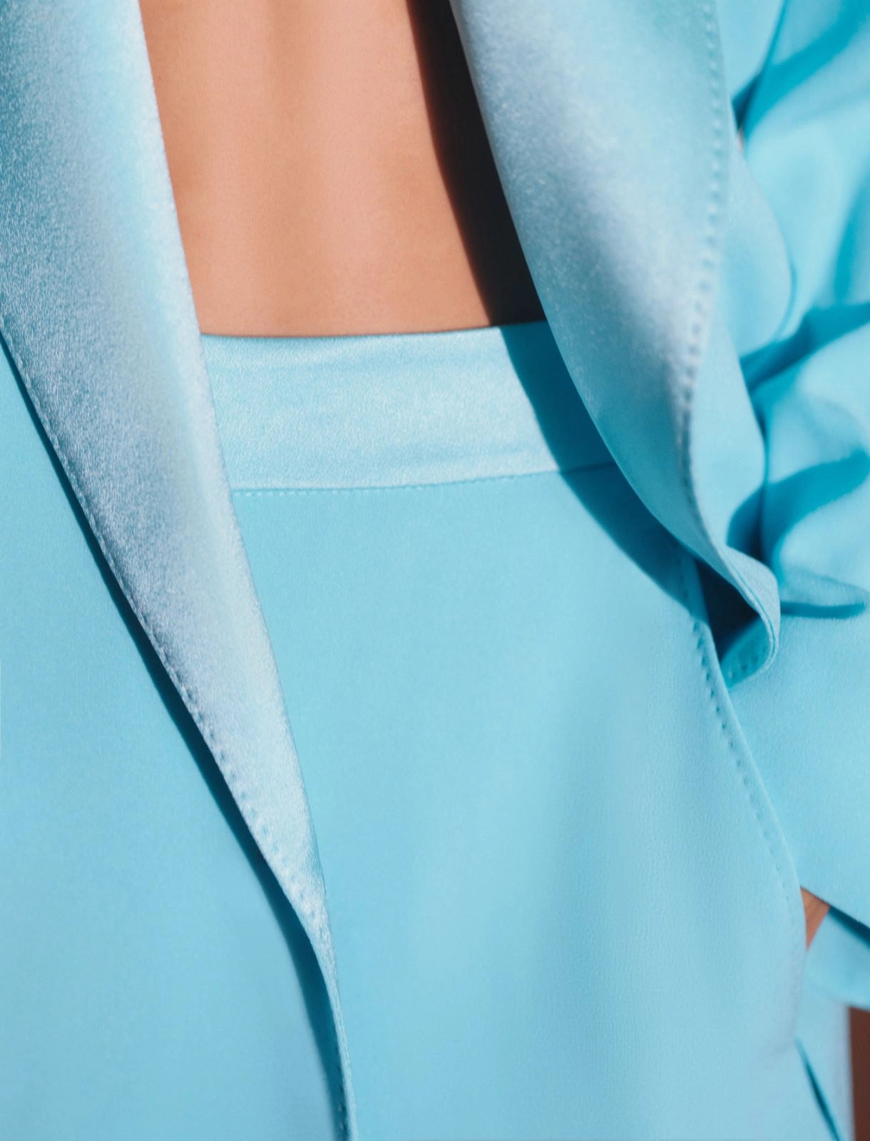 Marella Pantalone ampio in envers satin MLLStampa PE26 Marella