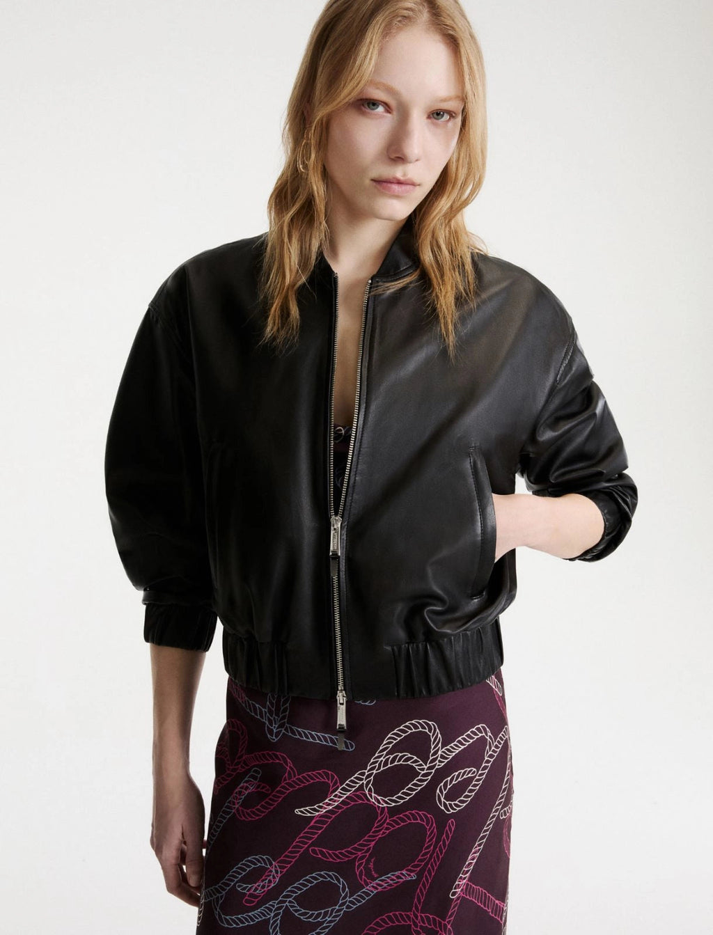 Marella Sport Blouson in pelle MLSAlfio AI26 Marella Sport