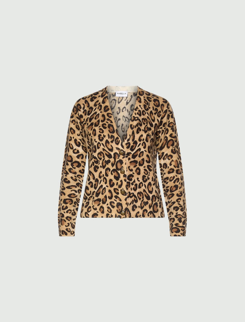 Marella Sport Cardigan in pura lana MLSMarmo AI26 Marella Sport