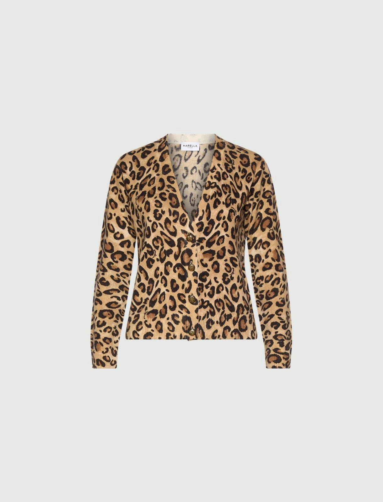 Marella Sport Cardigan in pura lana MLSMarmo AI26 Marella Sport