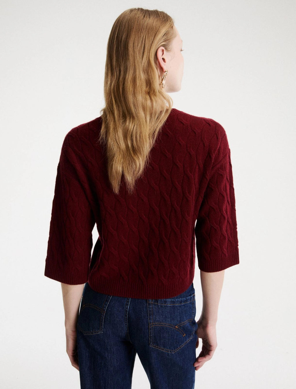 Marella Sport Maglia a trecce in cashmere MLSRadura AI26 Marella Sport