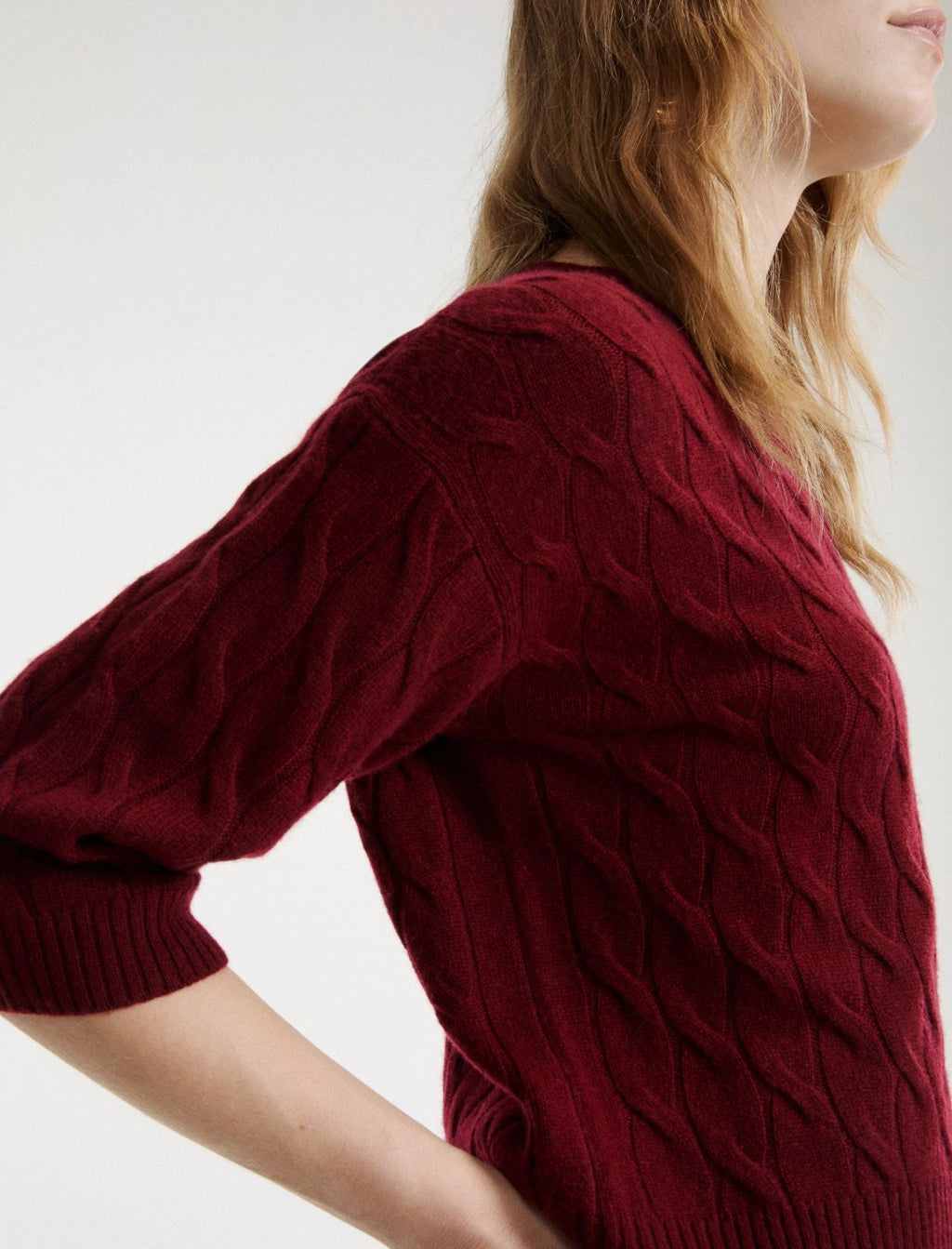 Marella Sport Maglia a trecce in cashmere MLSRadura AI26 Marella Sport