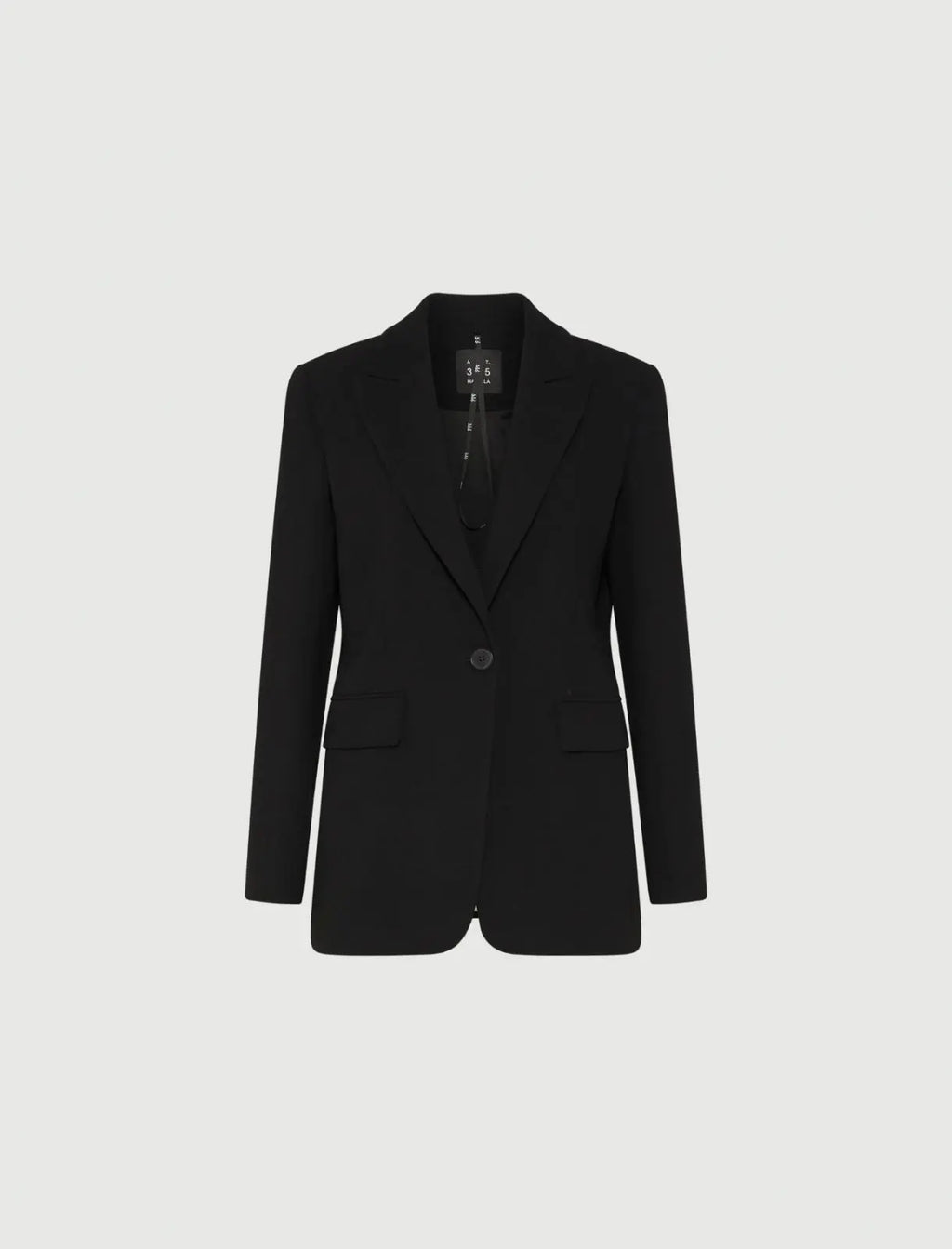 Marella ART. 365 Giacca monopetto in envers satin Kelly AI25 Marella