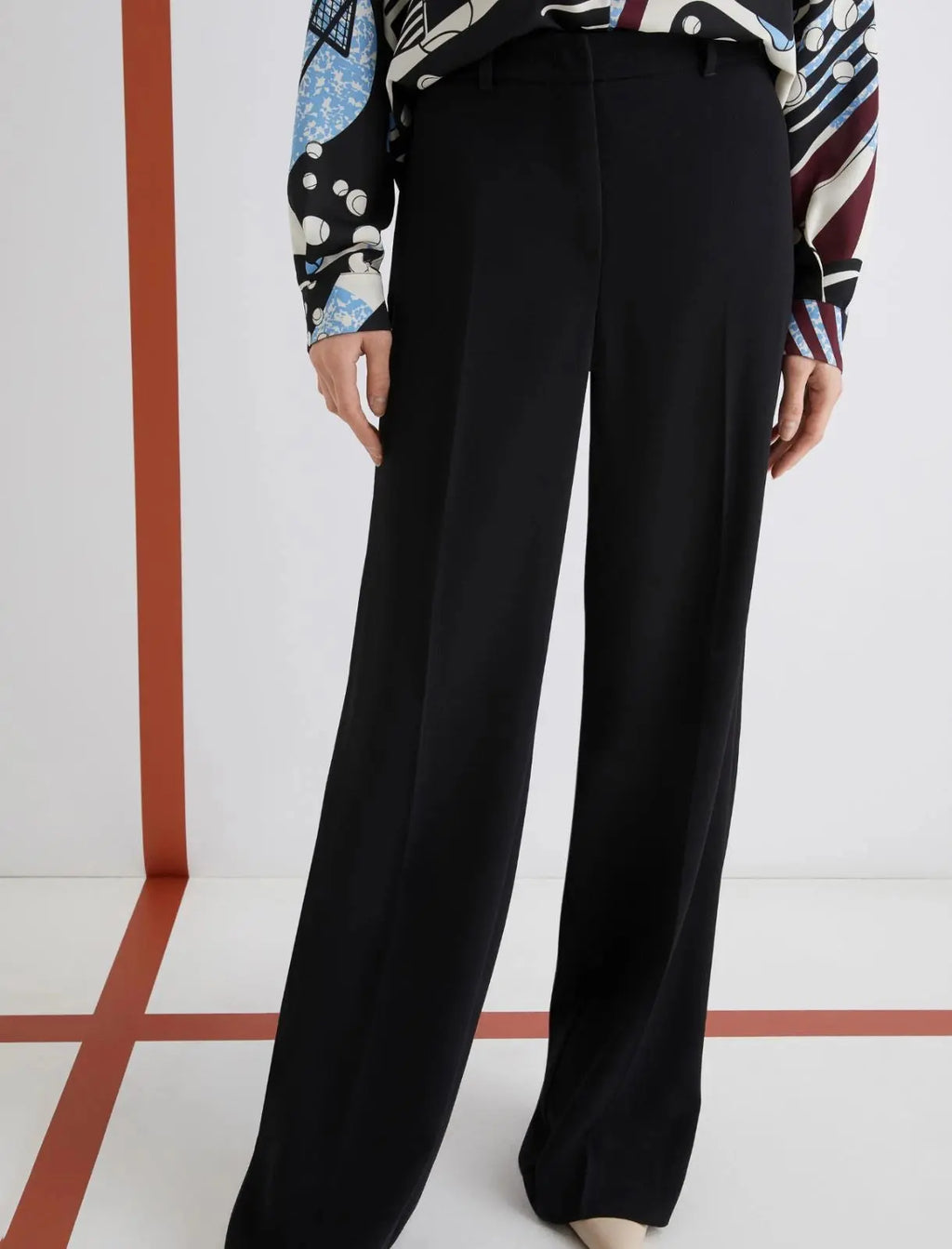 Marella ART. 365 Pantalone in envers satin Pascia AI25 Marella