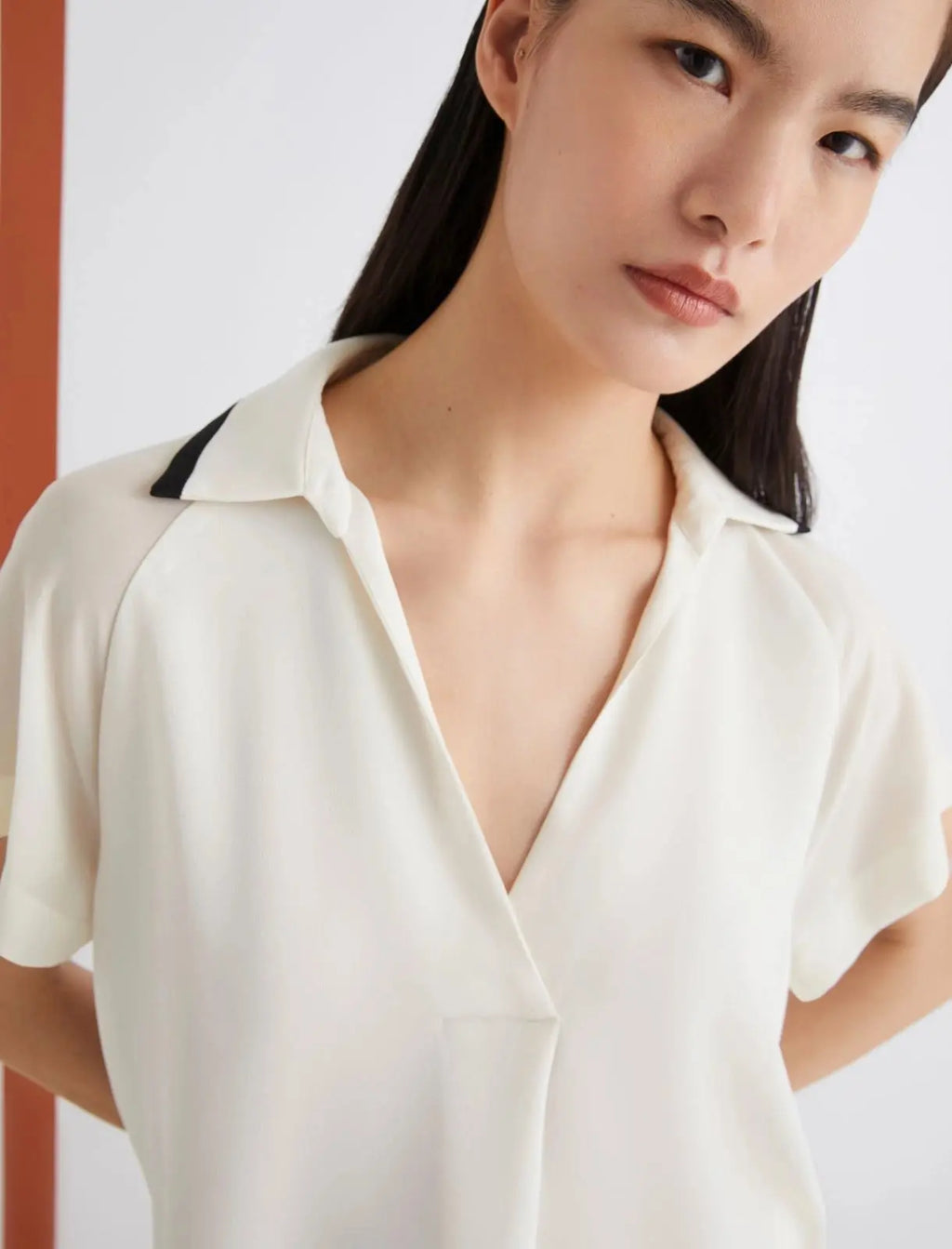 Marella ART. 365 Polo in satin Calmo AI25 Marella