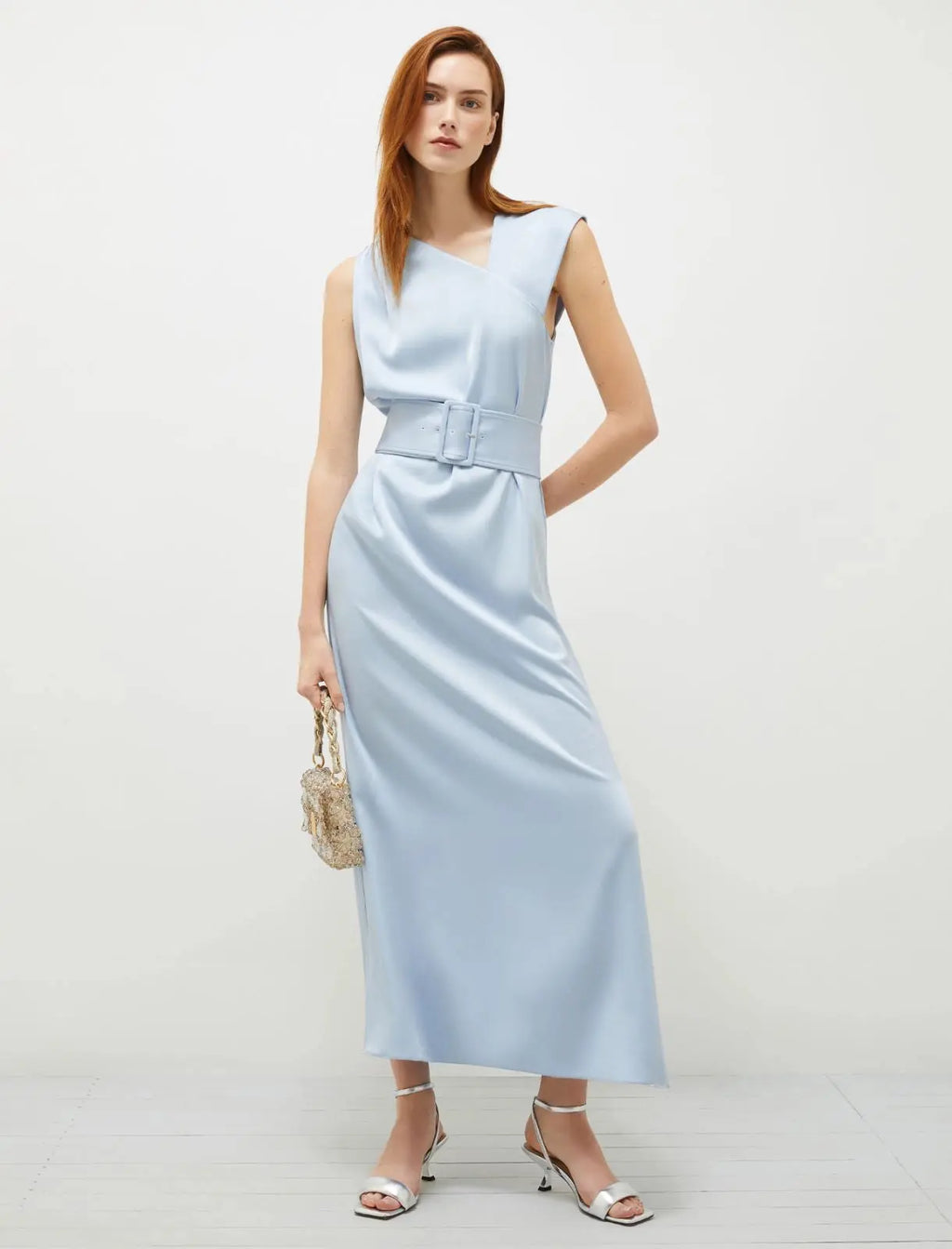 Marella Abito in satin Graffa PE25 image 0