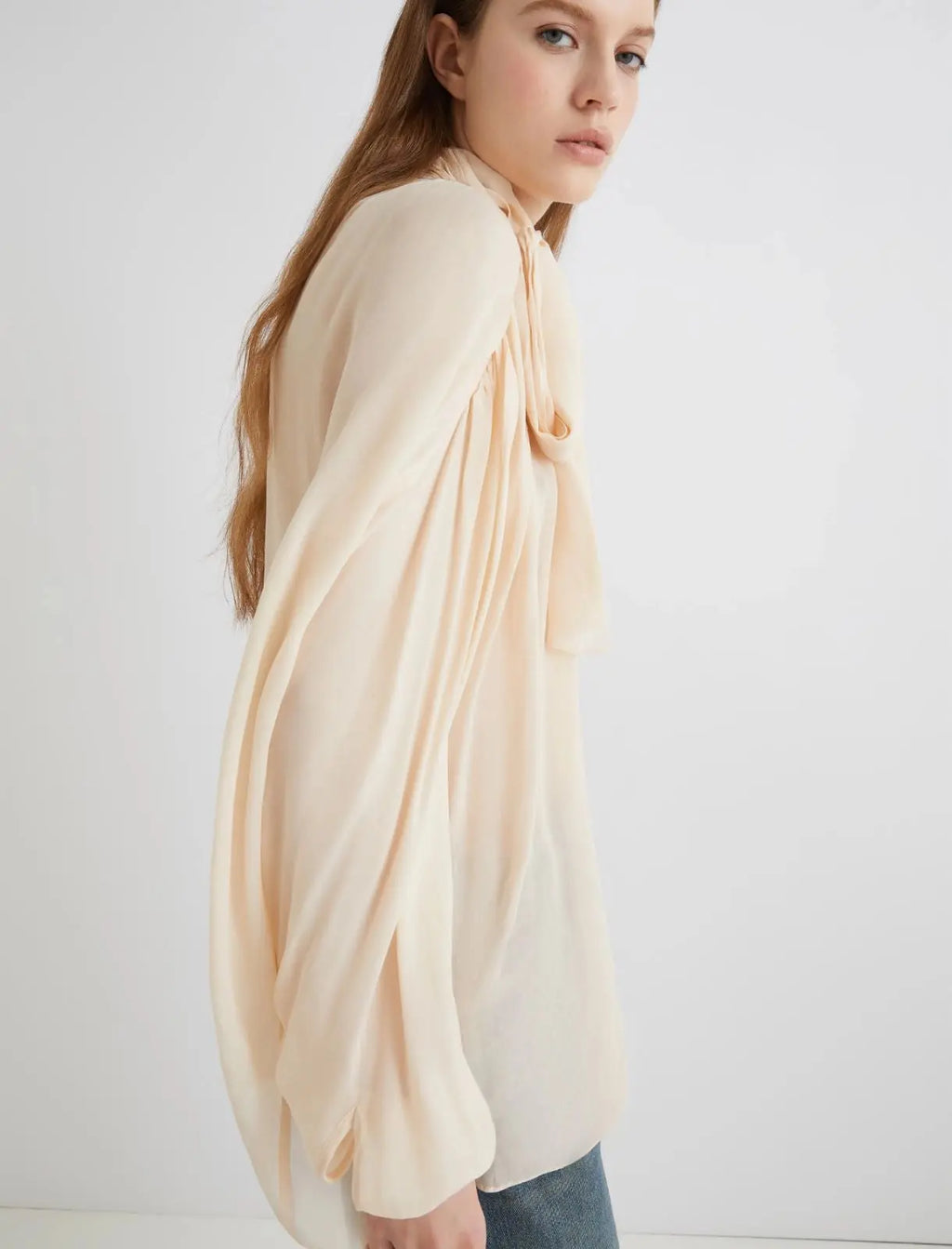 Marella Blusa in georgette Canapa AI25 Marella