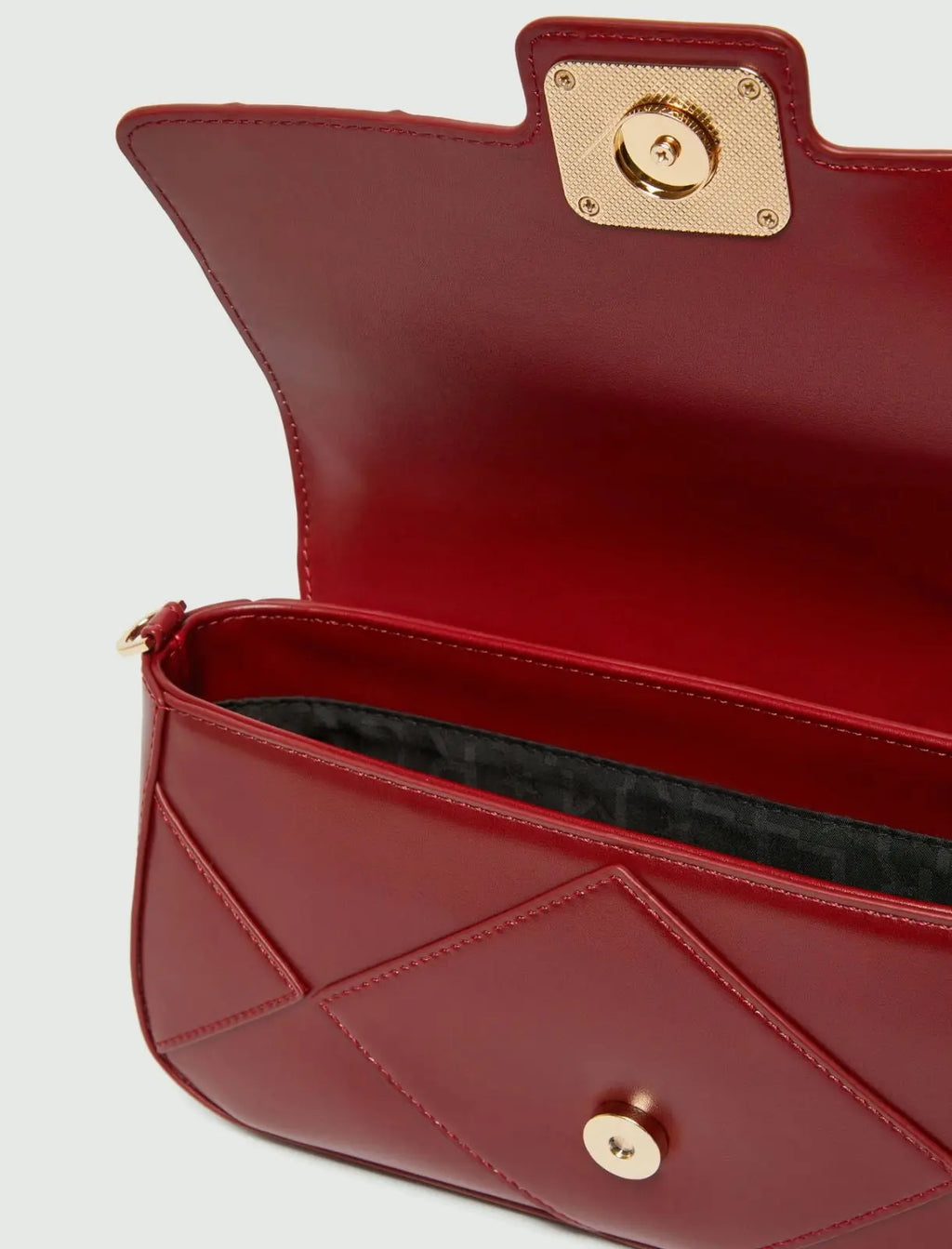 Marella Borsa medium con lavorazione a rombi bordeaux Emily2 AI25 Marella