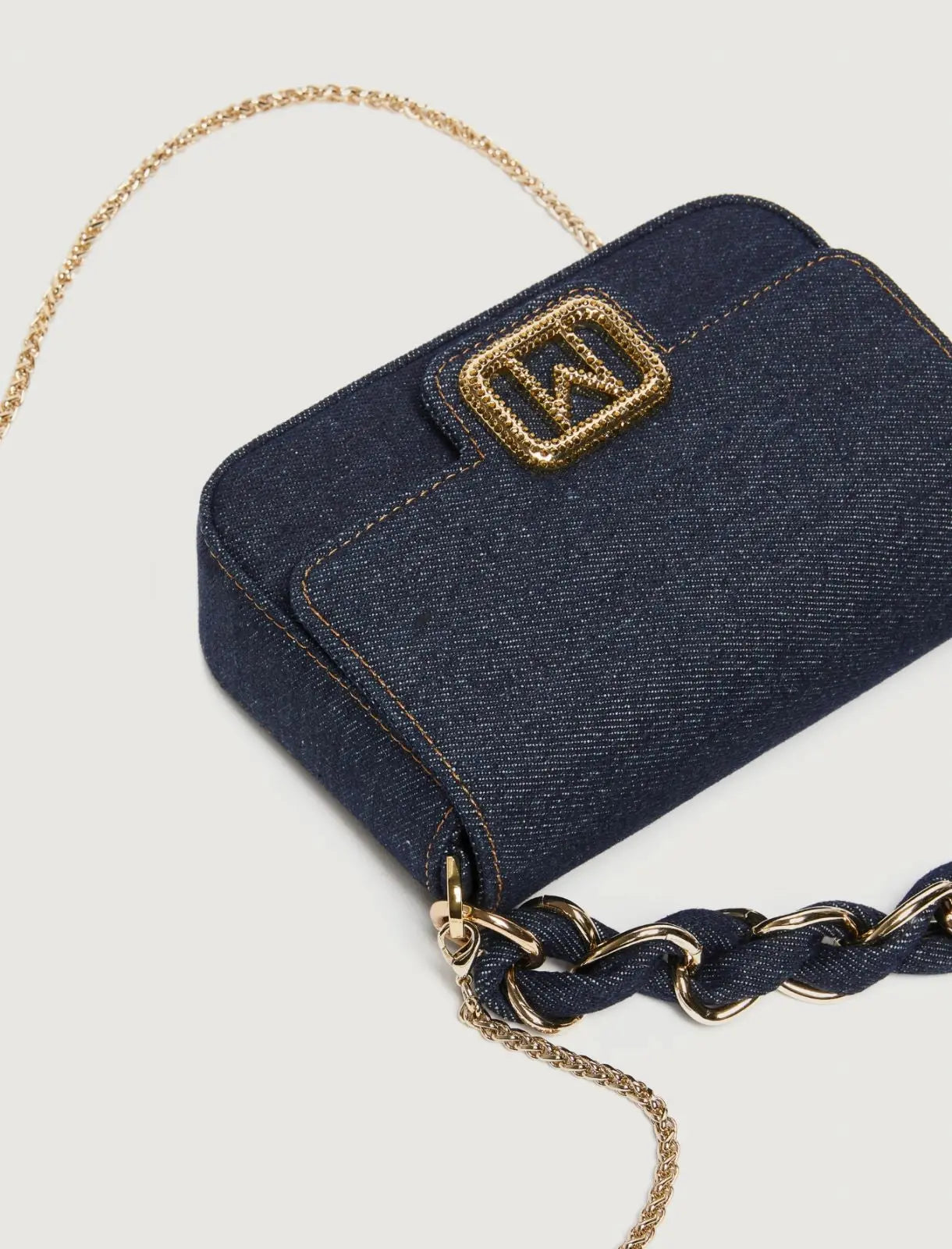 Marella Borsa small in denim Lontra4 AI25 Marella