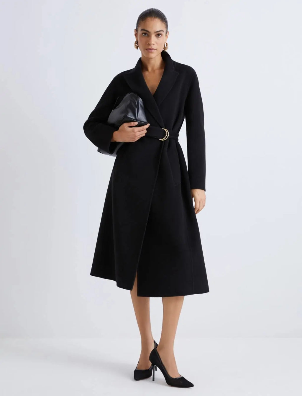 Marella Cappotto dritto in lana Fastoso AI25 Marella