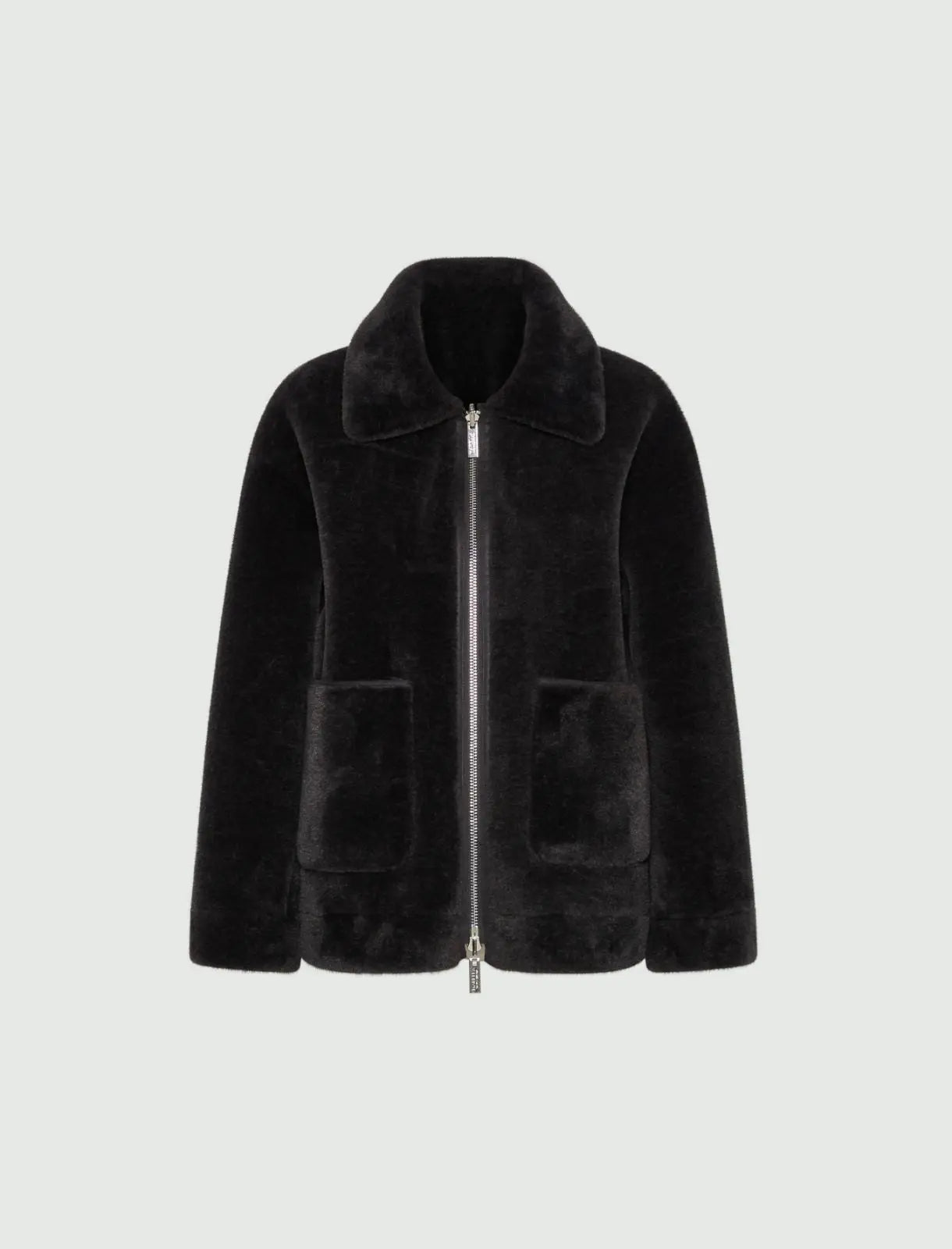 Marella Monochrome Giacca cocoon reversibile Fresa AI25 Marella Monochrome