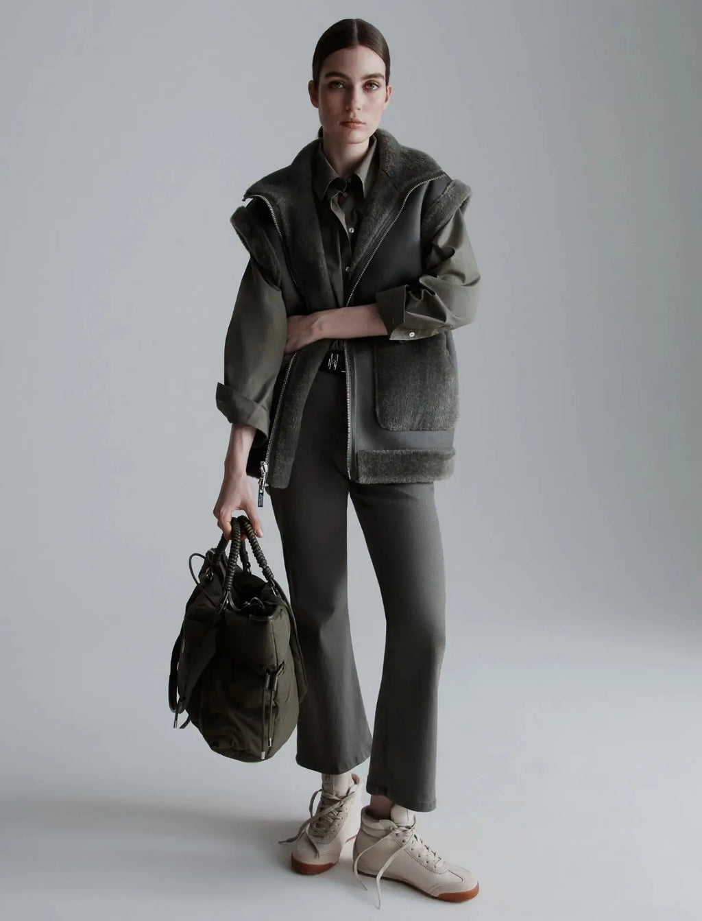 Marella Monochrome Gilet reversibile Naval AI25 Marella Monochrome