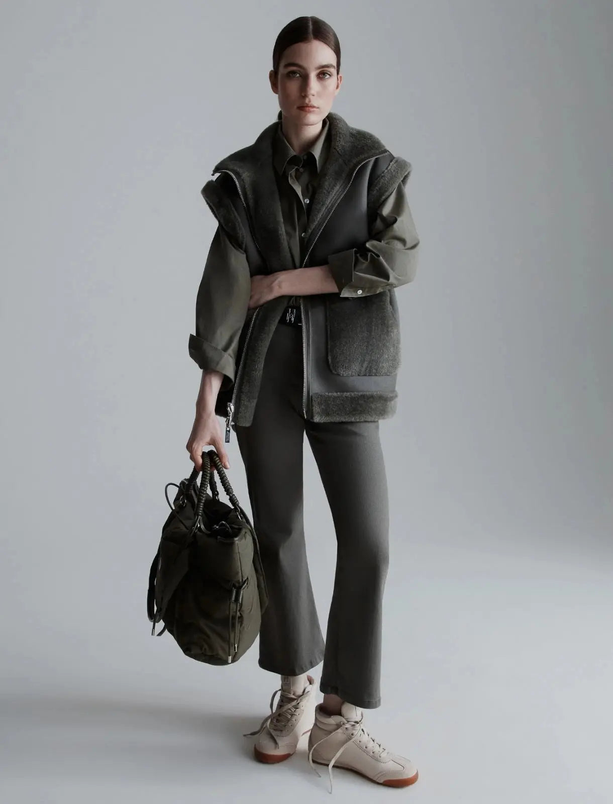 Marella Monochrome Gilet reversibile Naval AI25 Marella Monochrome