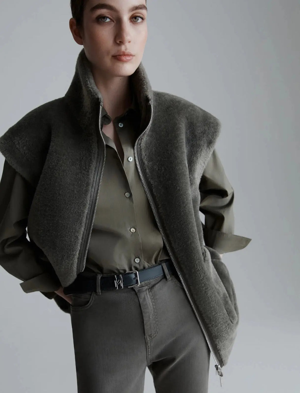 Marella Monochrome Gilet reversibile Naval AI25 Marella Monochrome