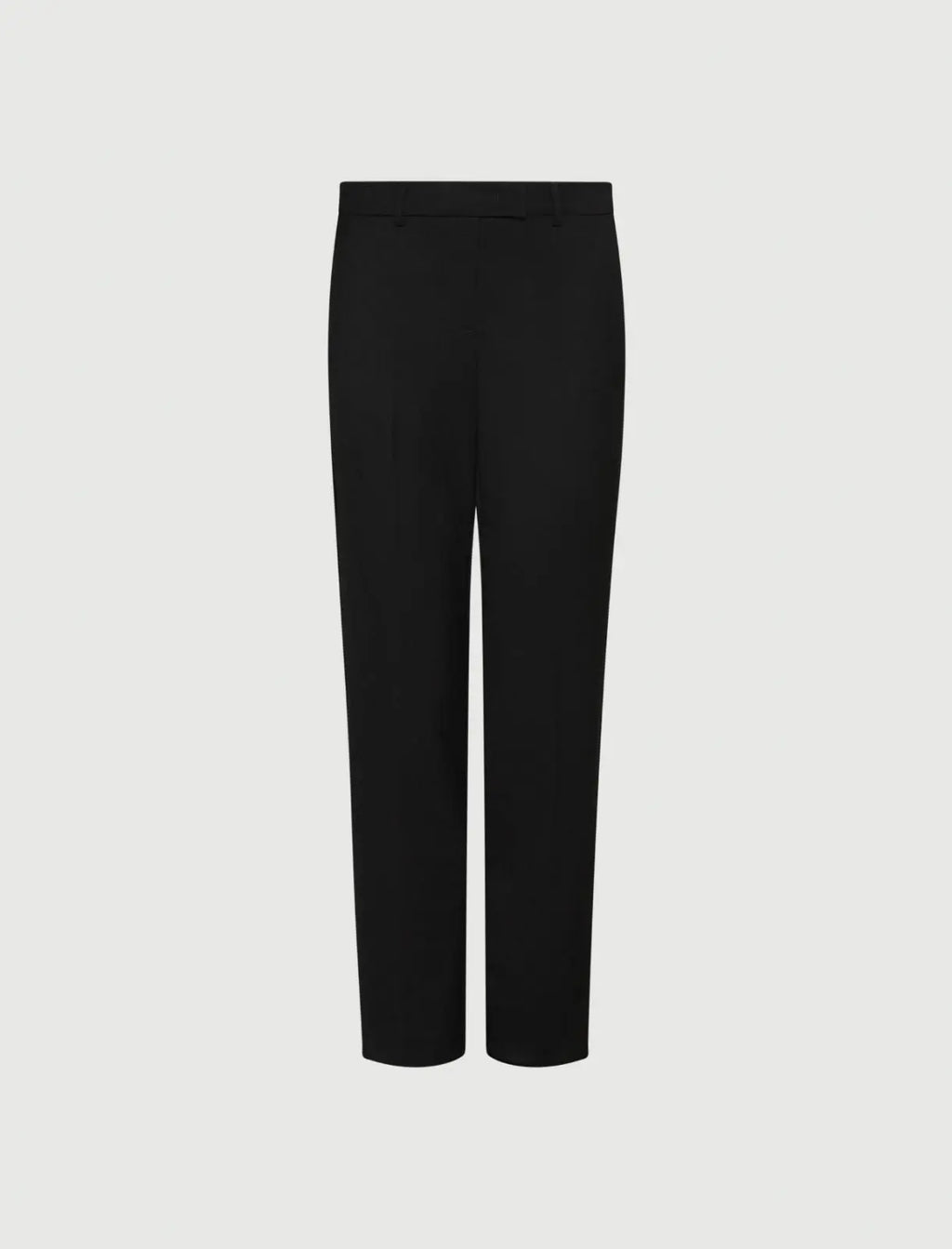 Marella Pantalone  chino in tessuto stretch nero Opaco AI25 Marella