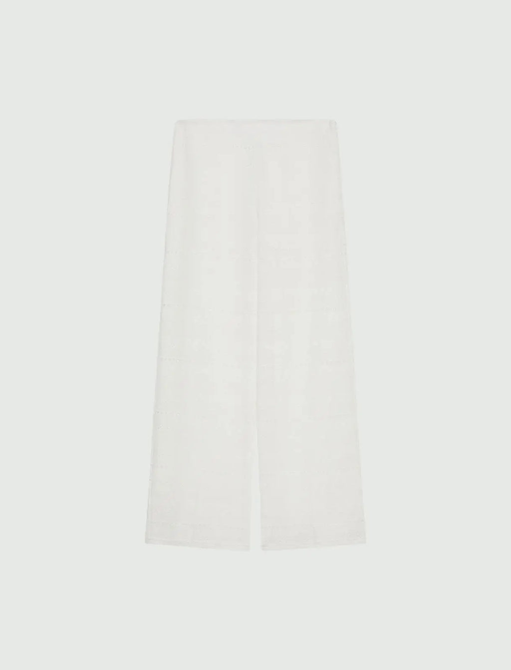 Marella Pantalone dritto in voile ricamato Era PE25 image 3