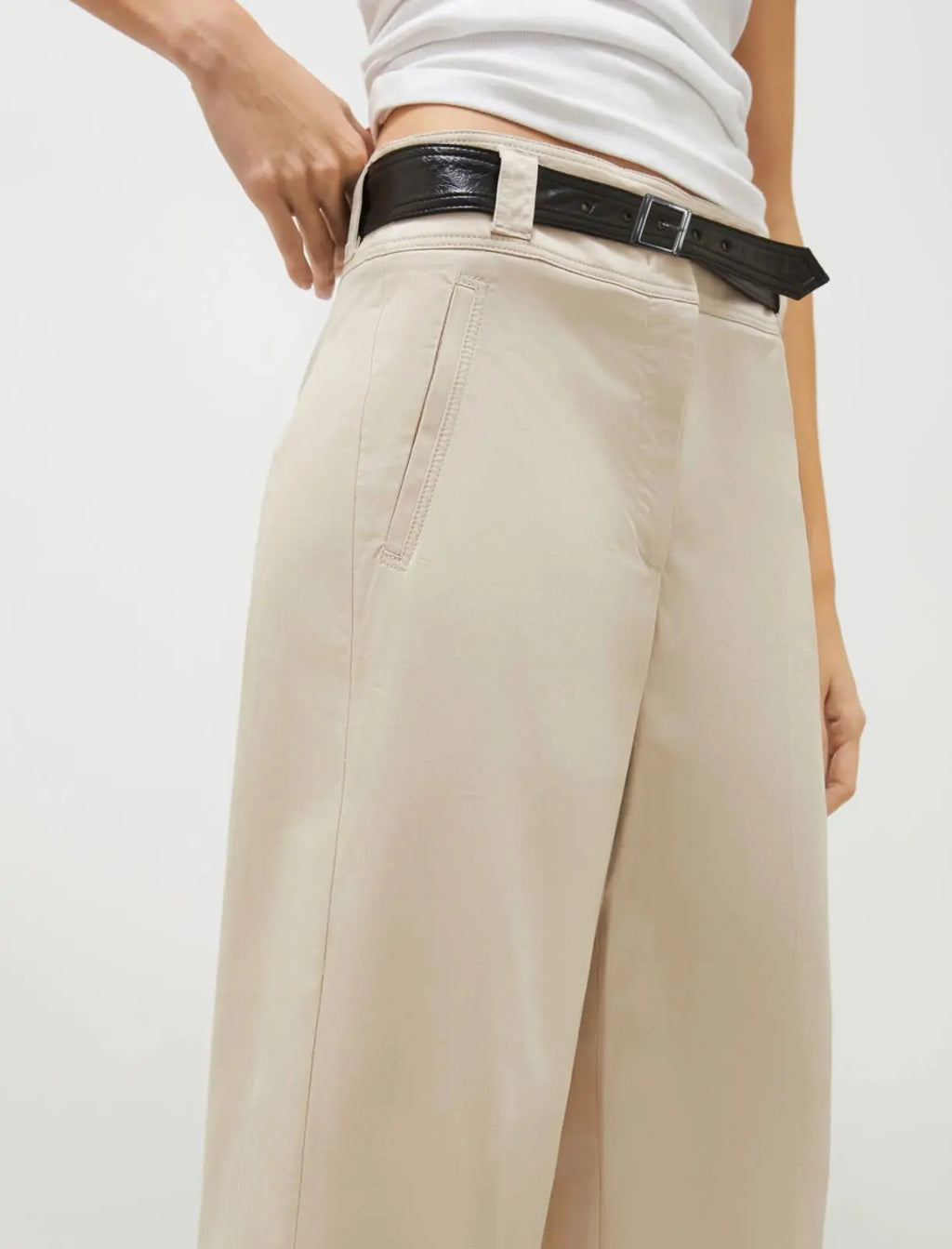 Marella Pantalone in raso stretch Soraia PE25 image 3