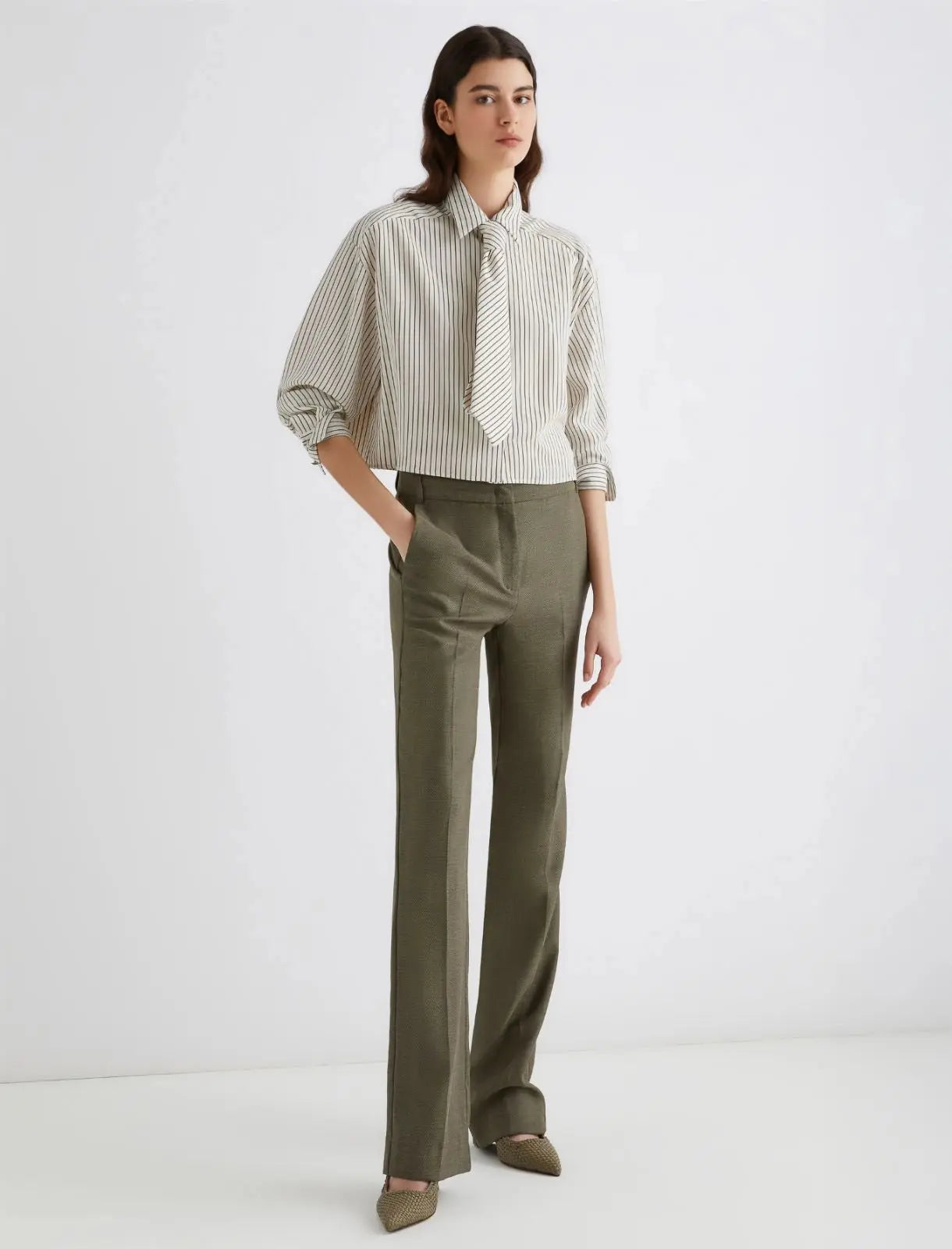 Marella Pantalone in saglia fluida Edison  AI25 Marella