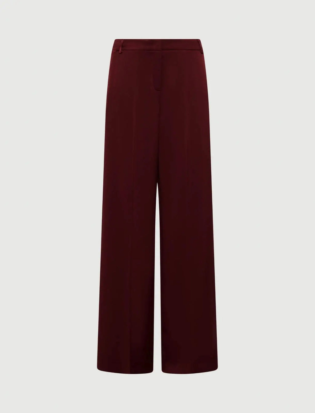 Marella Pantalone in satin bordeaux Wolf AI25 Marella