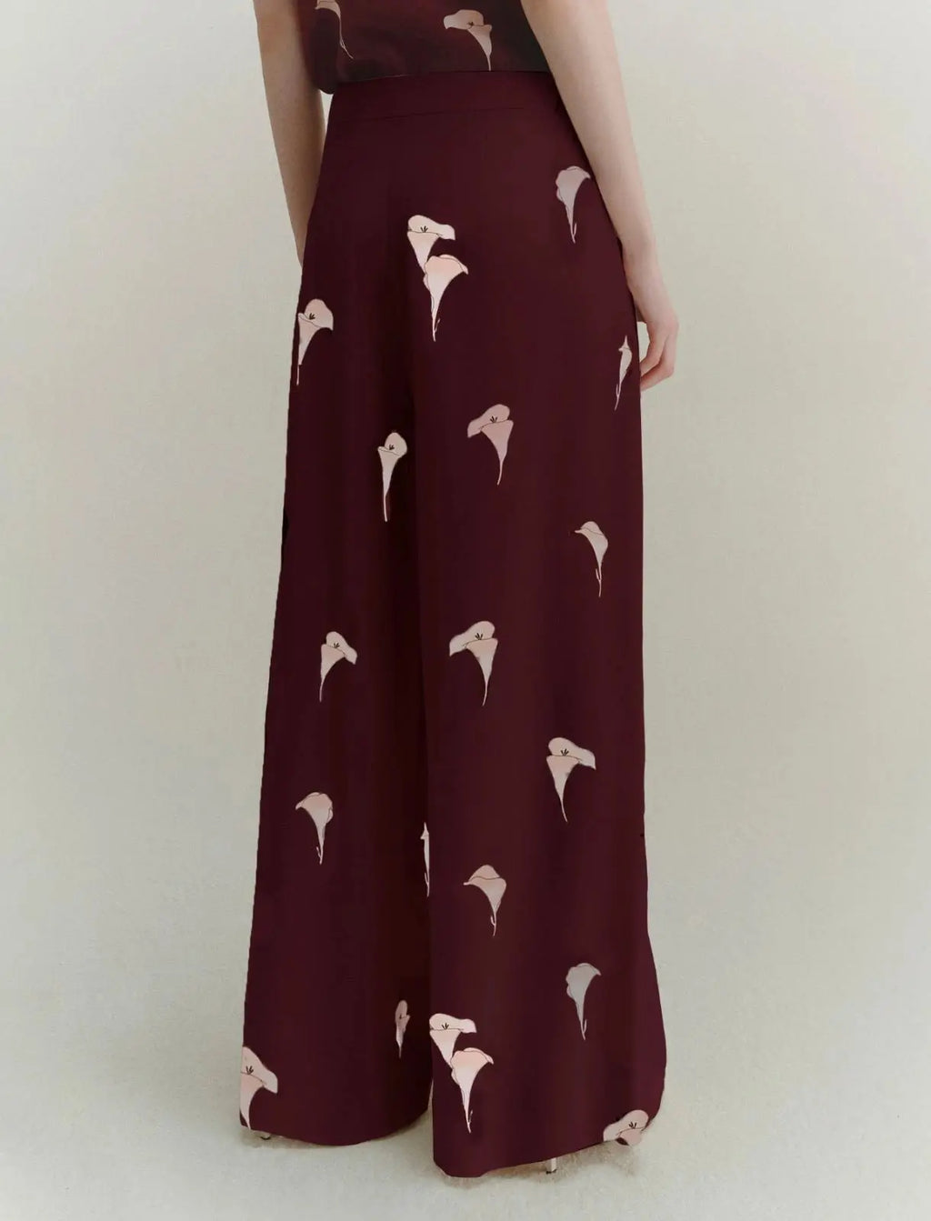 Marella Pantalone wide leg in voile Iva AI25 Marella