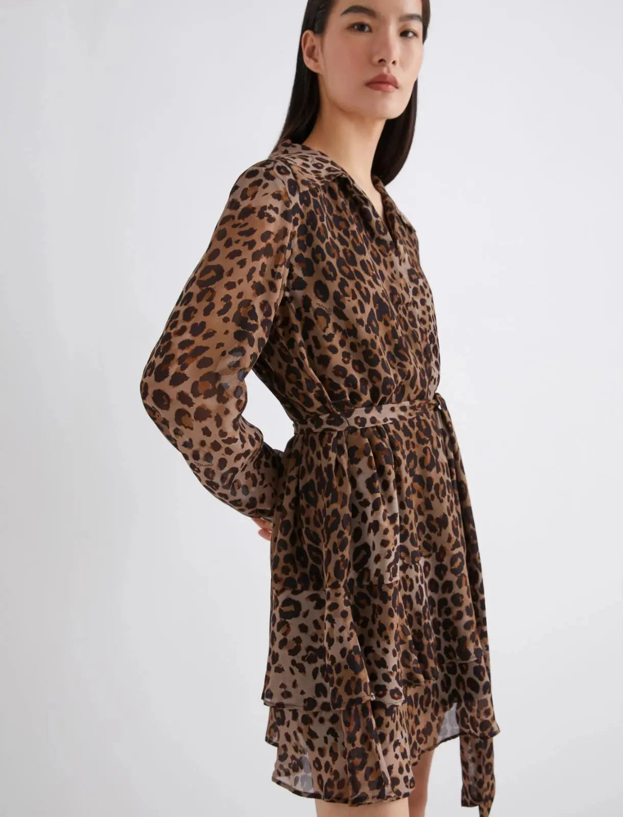 Marella Sport Abito in georgette con balze Fabio  AI25 Marella Sport