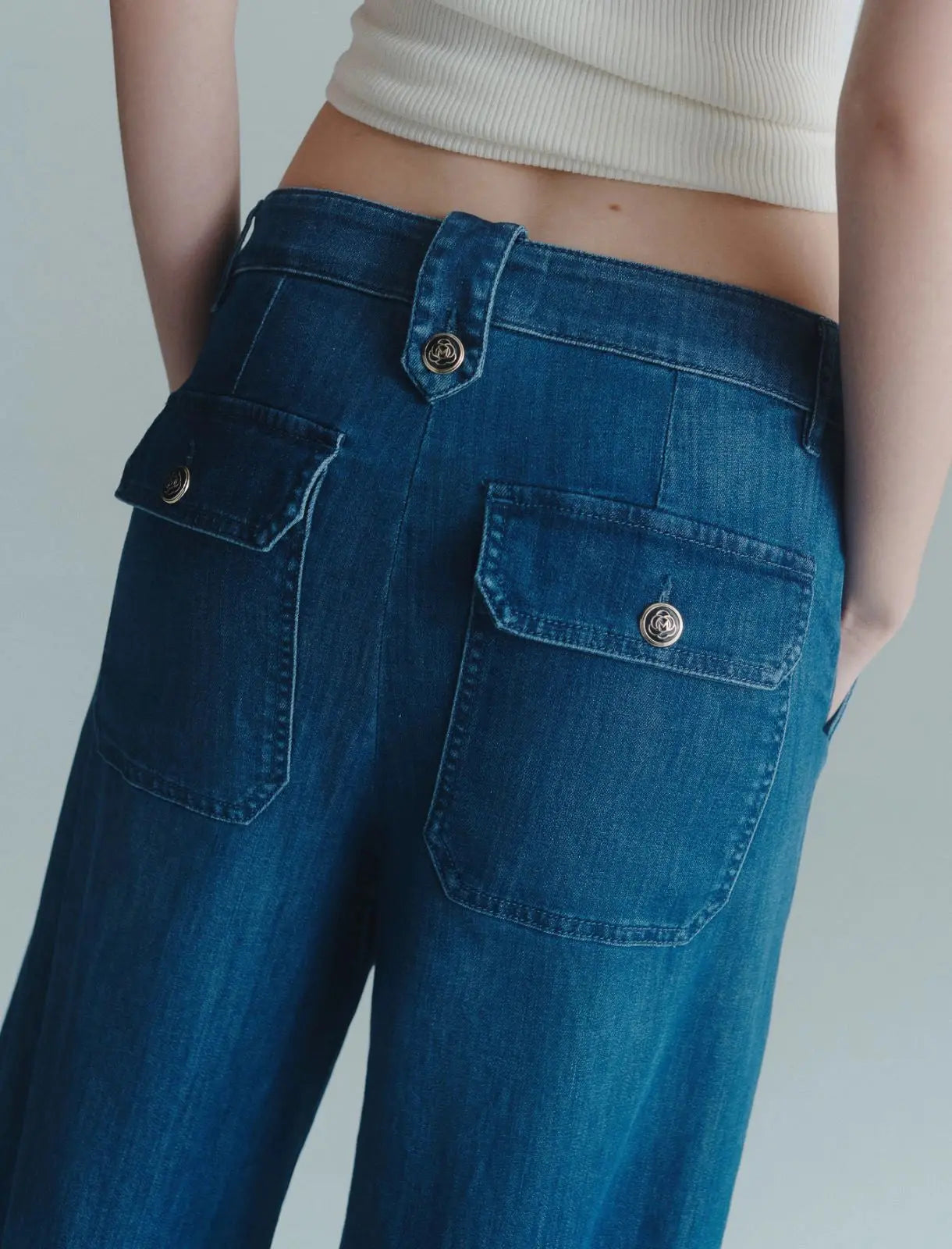 Marella Sport Jeans a palazzo Wleg4  AI25 Marella Sport