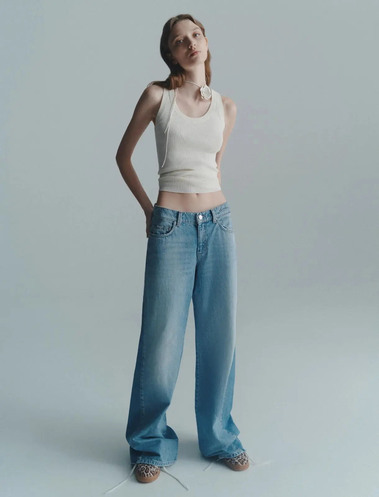 Marella Sport Jeans wide leg a vita bassa Wleg  AI25 Marella Sport