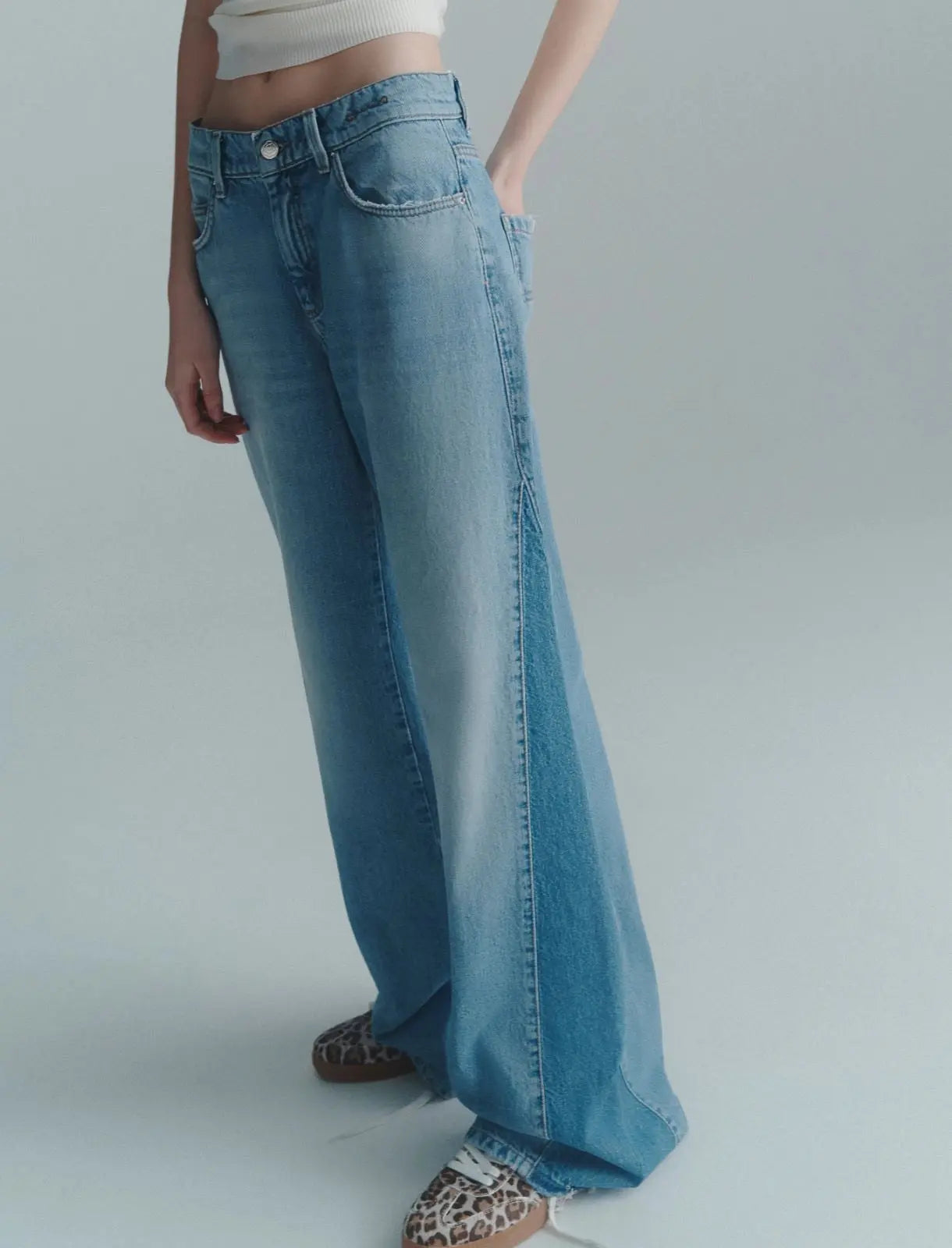 Marella Sport Jeans wide leg a vita bassa Wleg  AI25 Marella Sport
