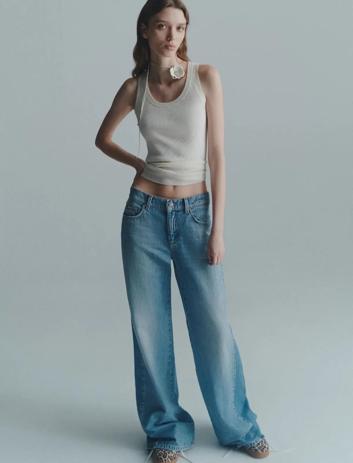 Marella Sport Jeans wide leg a vita bassa Wleg  AI25 Marella Sport