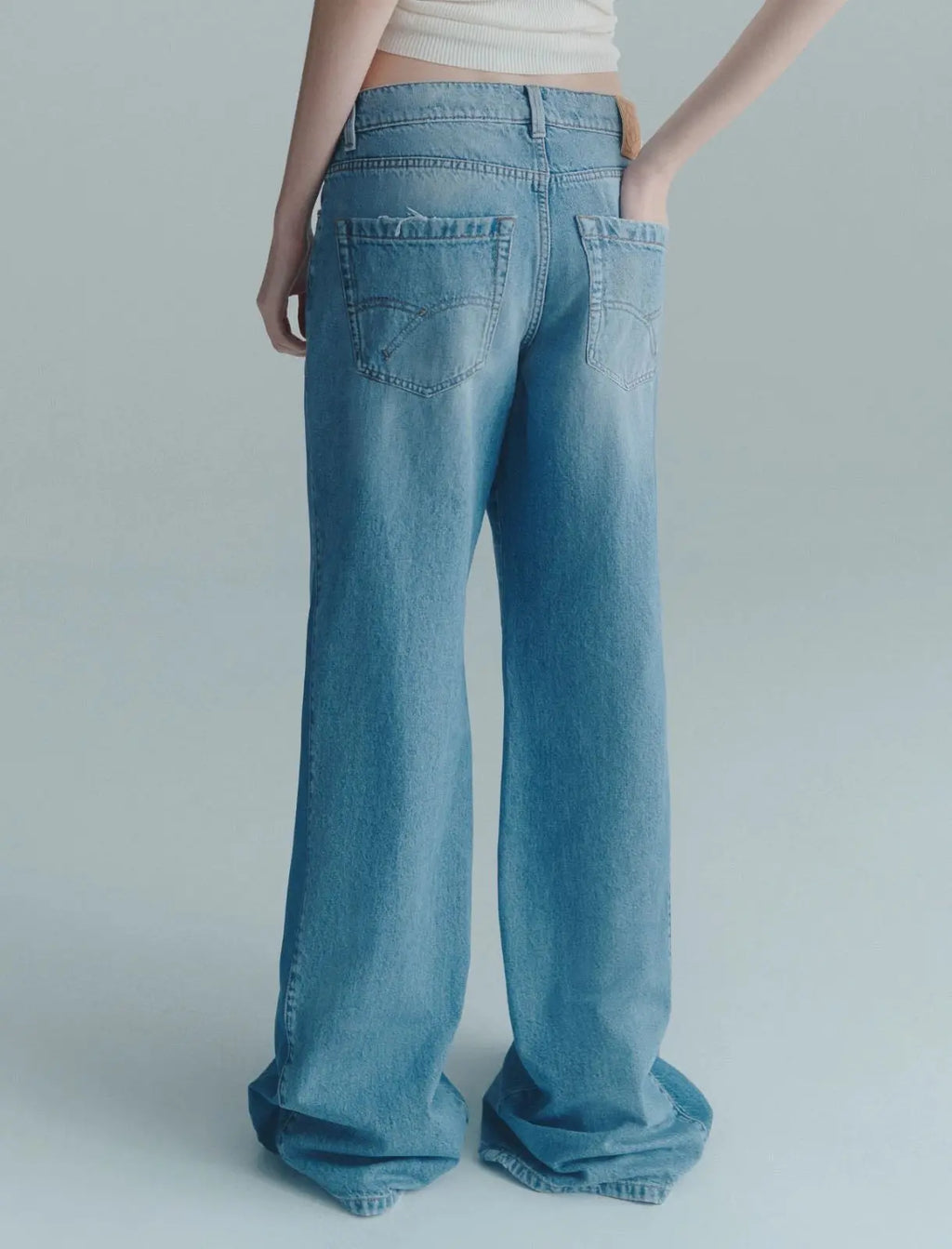 Marella Sport Jeans wide leg a vita bassa Wleg  AI25 Marella Sport