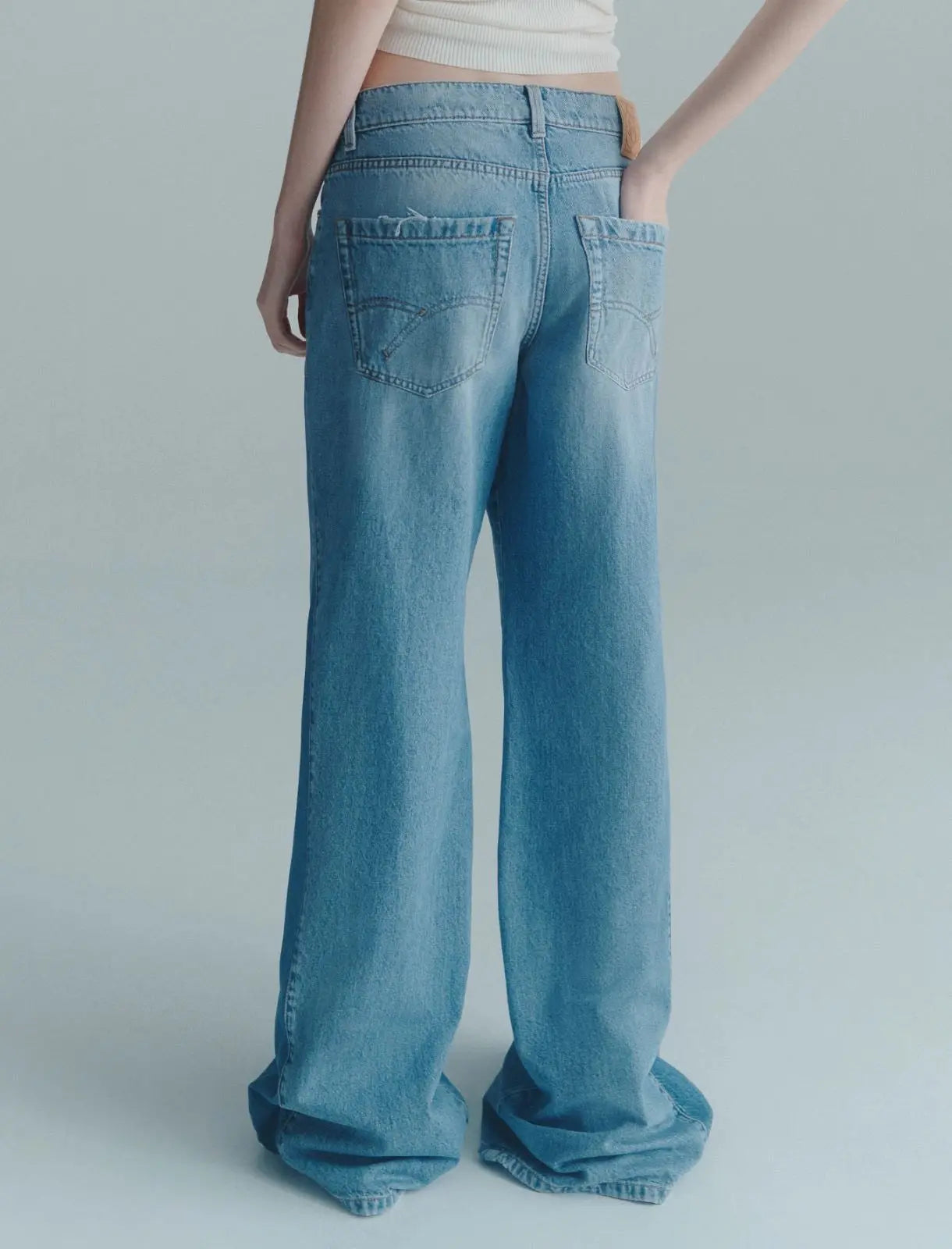 Marella Sport Jeans wide leg a vita bassa Wleg  AI25 Marella Sport