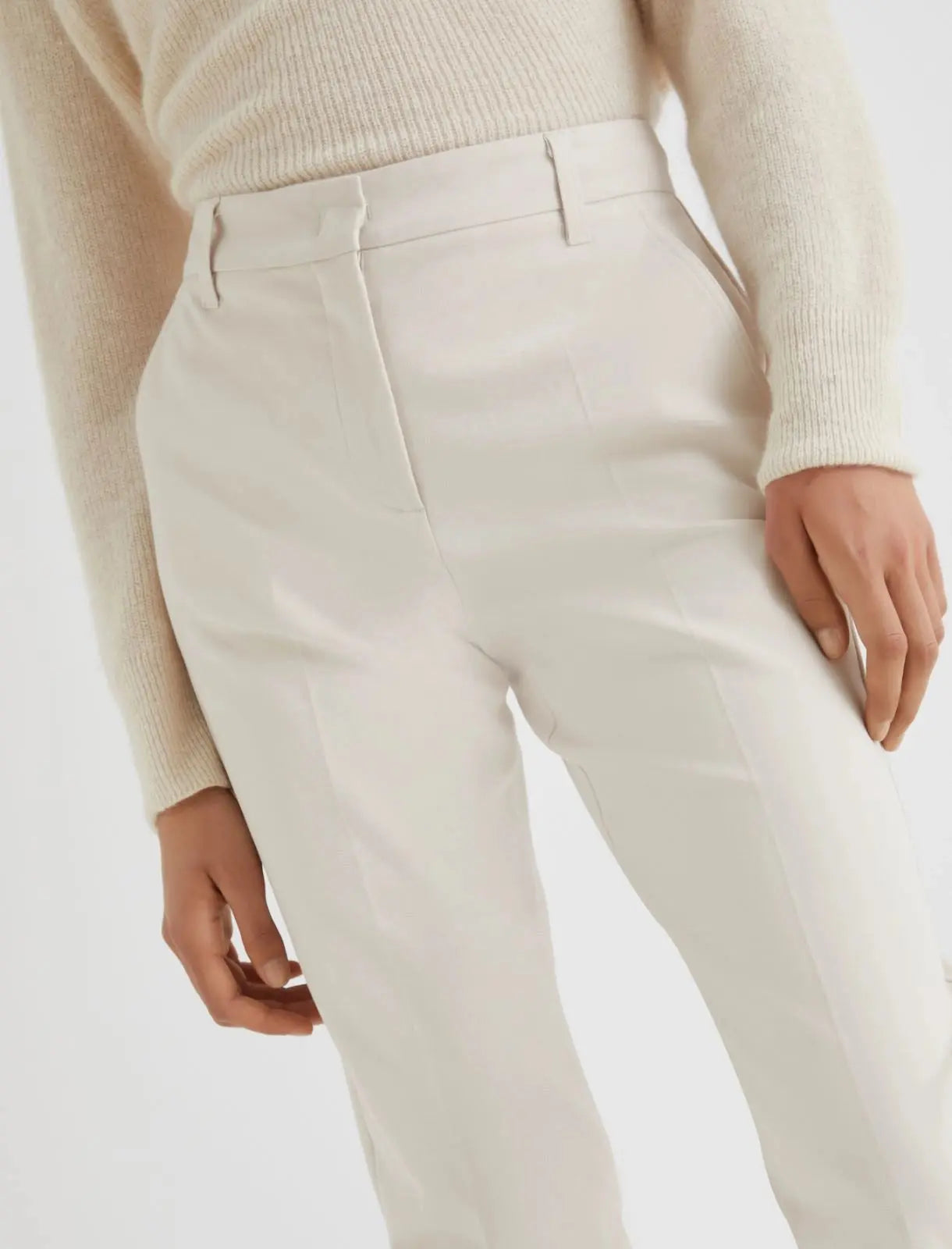 Marella Sport Pantalone slin fit in cotone soft touch Harry AI25 Marella Sport