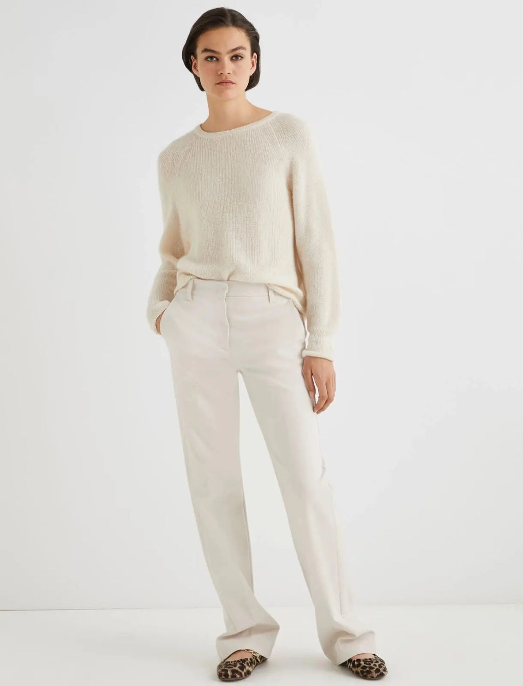 Marella Sport Pantalone slin fit in cotone soft touch Harry AI25 Marella Sport