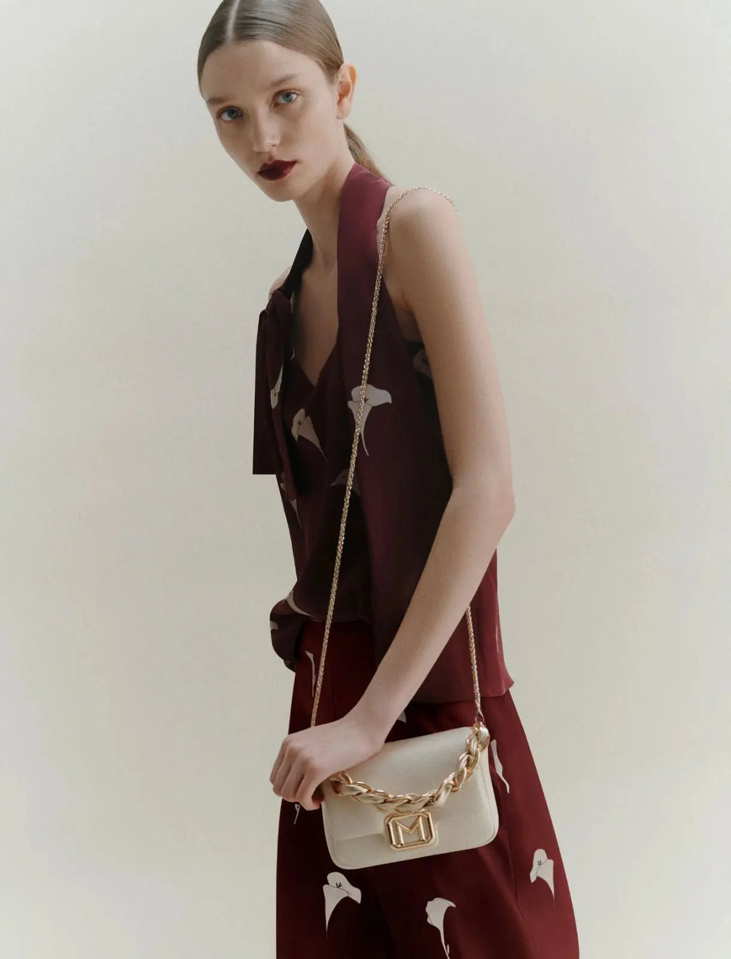 Marella Top in seta stampata Fucino AI25 Marella