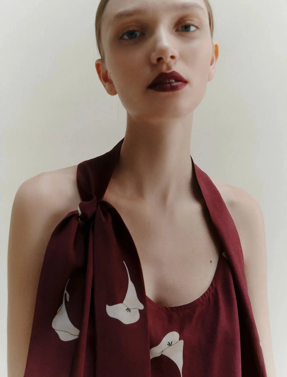 Marella Top in seta stampata Fucino AI25 Marella