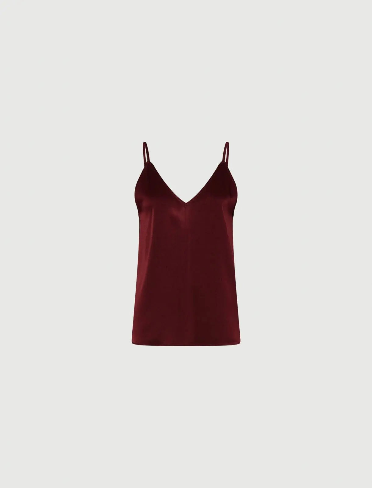 Marella Top sottoveste in satin, bordeaux Carso AI25 Marella