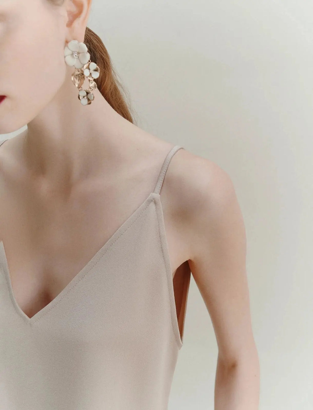 Marella Top sottoveste in satin, naturale Carso AI25 Marella