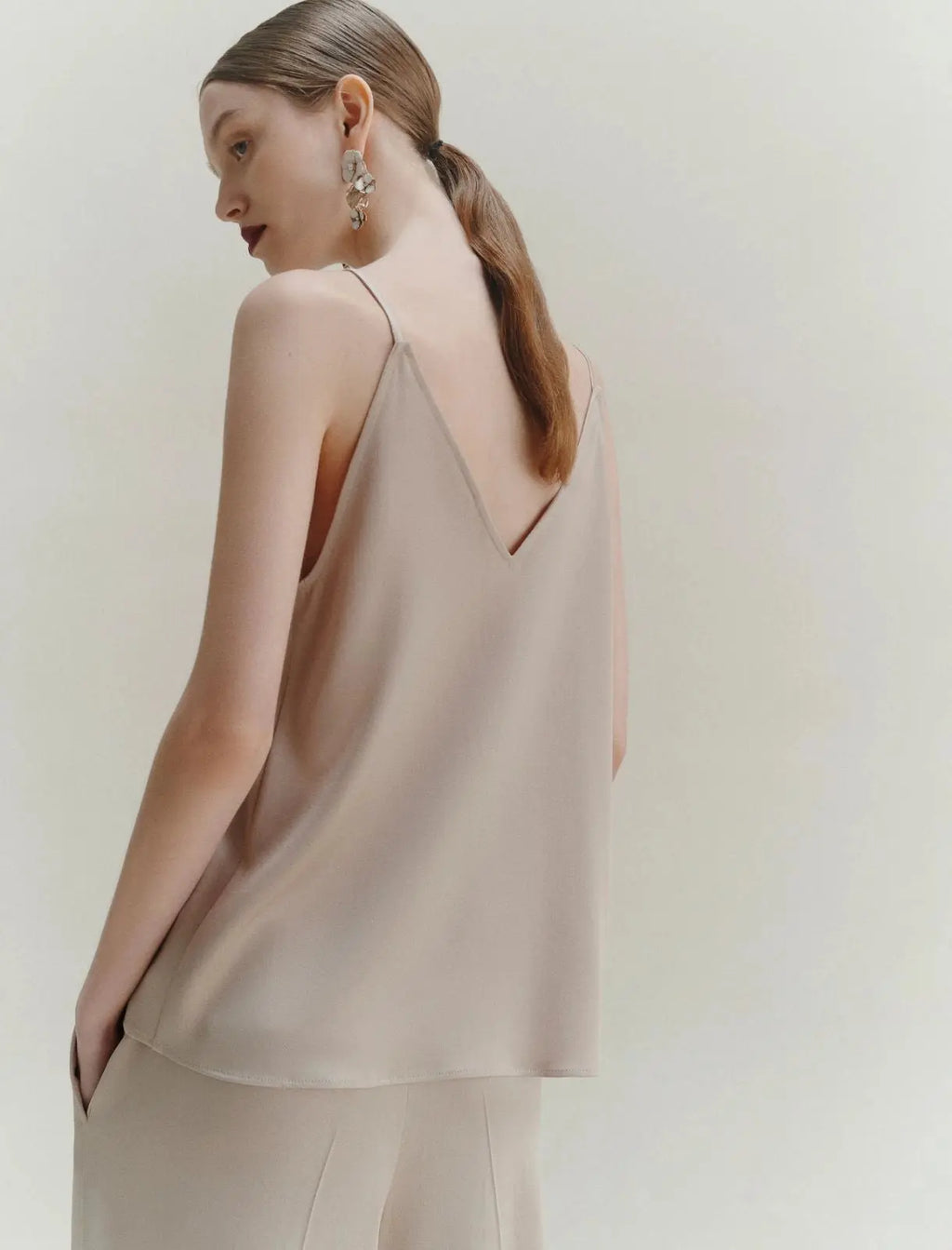 Marella Top sottoveste in satin, naturale Carso AI25 Marella