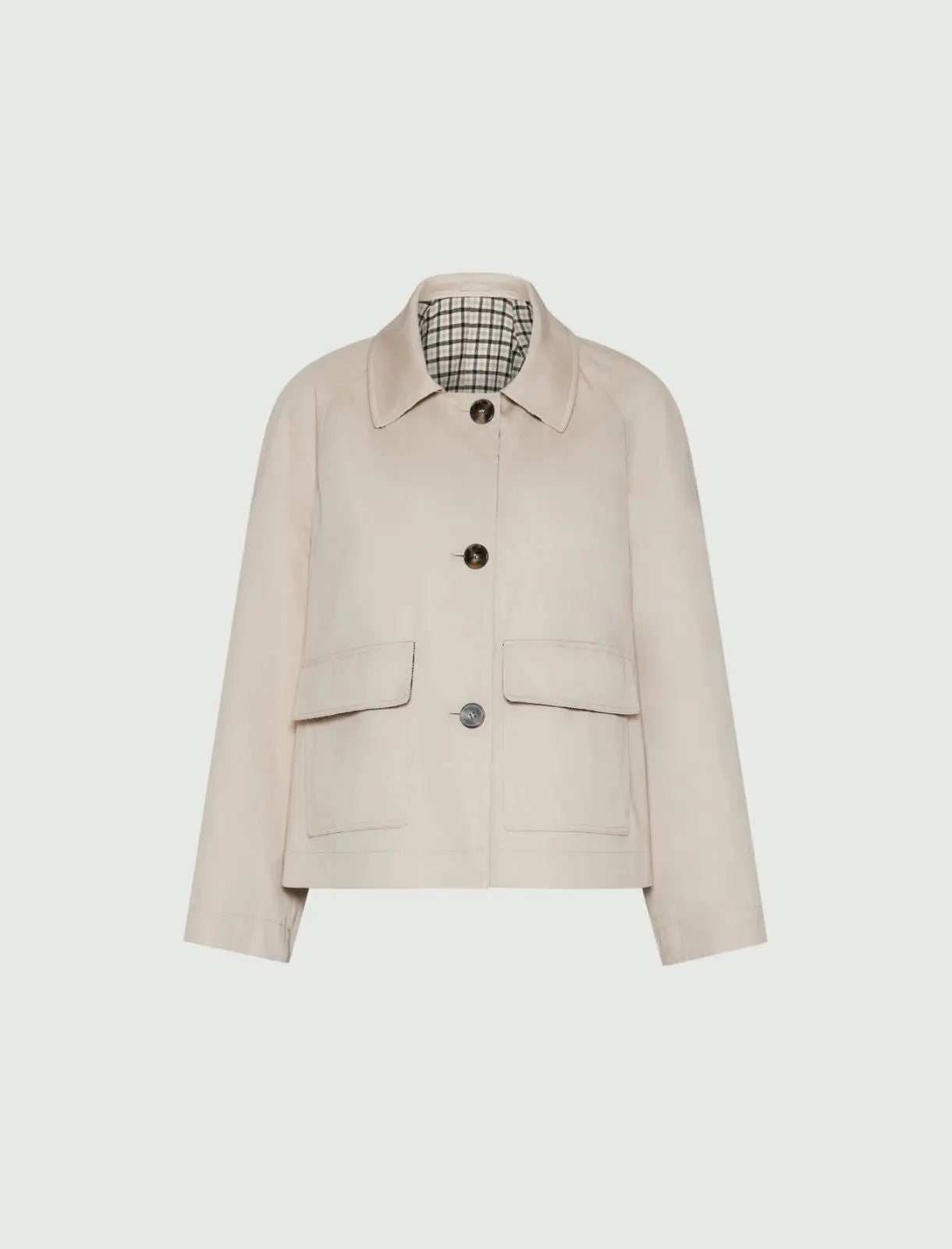 Marella Trench corto in gabardina stretch Darsena AI25 Marella