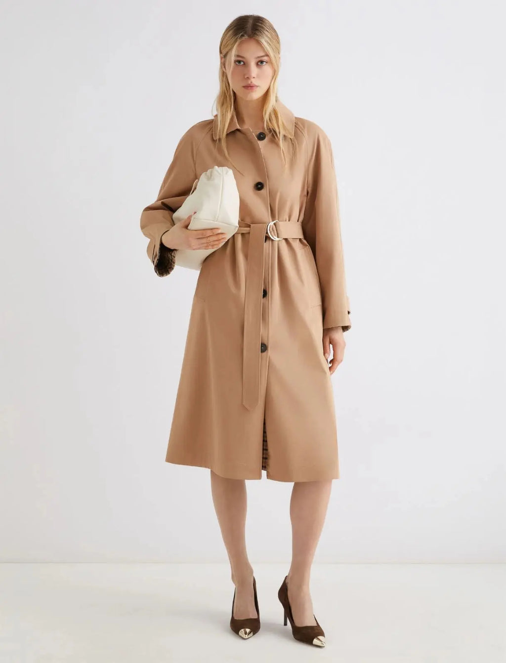 Marella Trench in gabardina strech Ragusa AI25 Marella