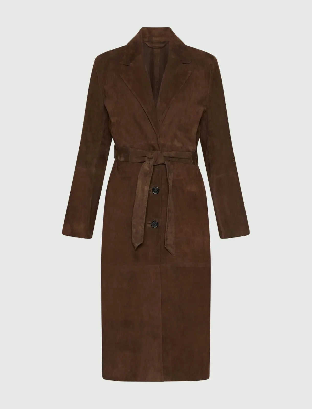 Marella Trench in suede marrone Edel  AI25 Marella