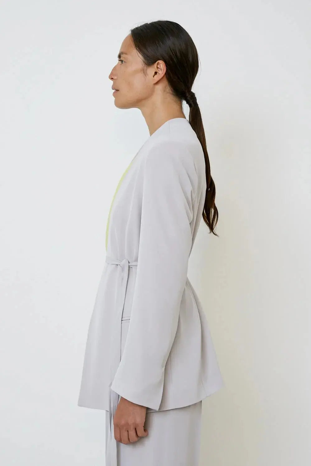 Meimeij Giacca con scollo a V con cinturino mod F06 PE25 image 1